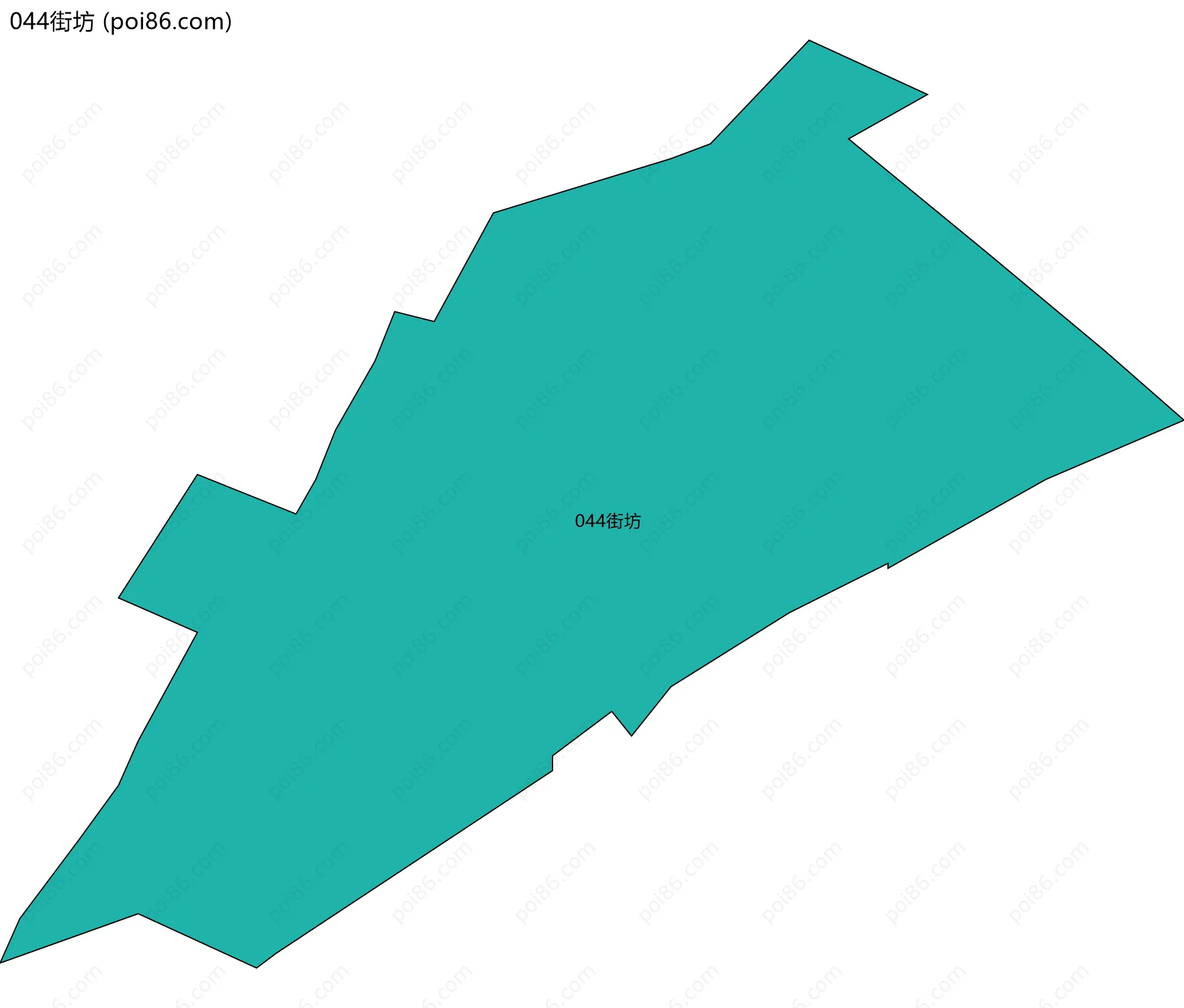 044街坊边界地图