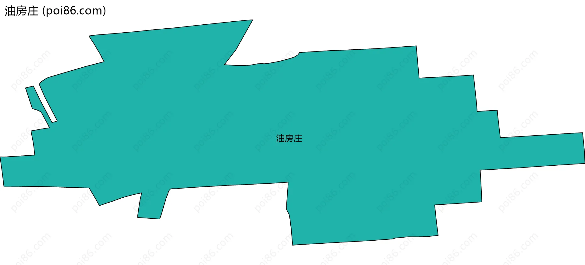 油房庄边界地图