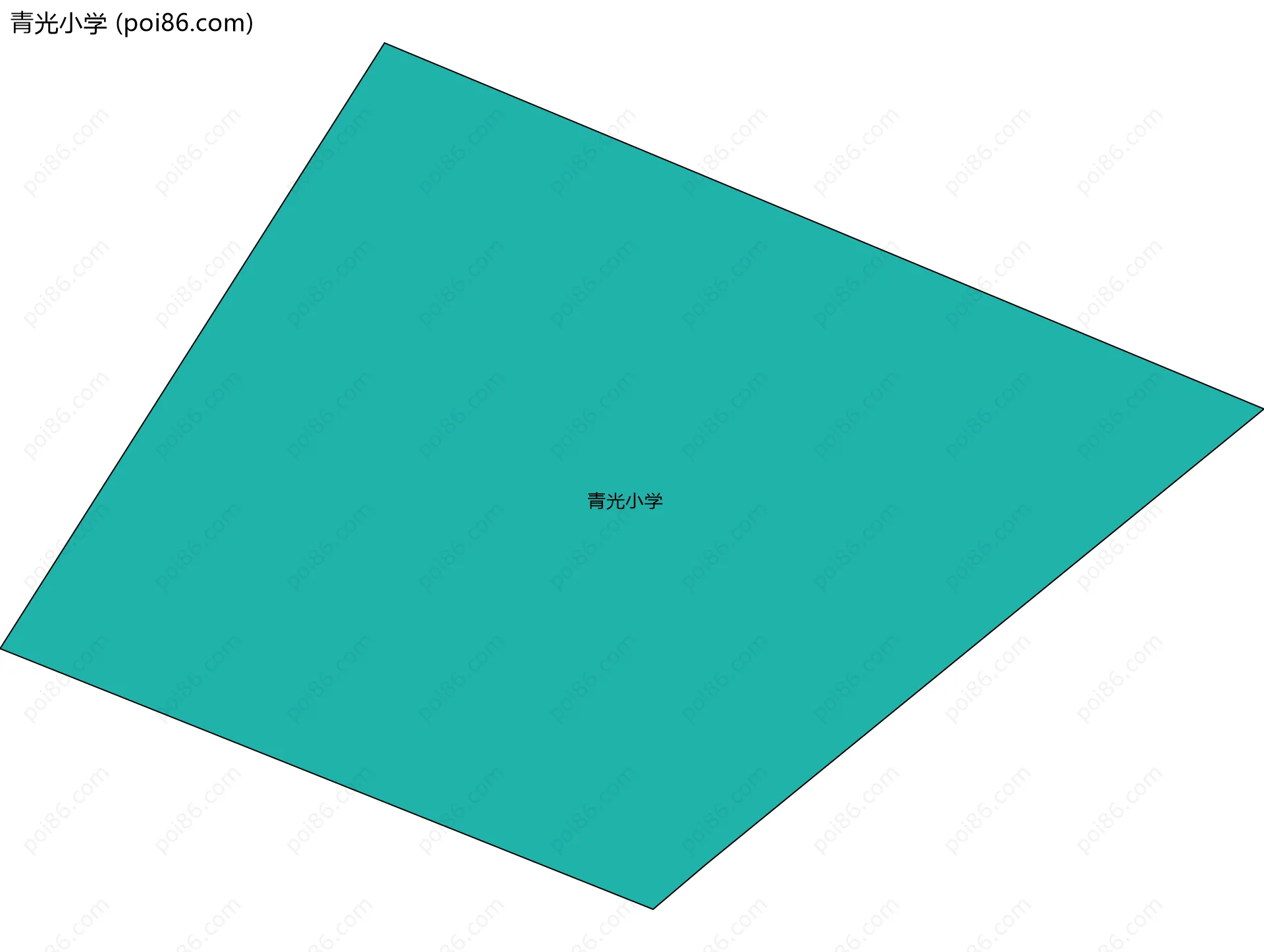 青光小学边界地图
