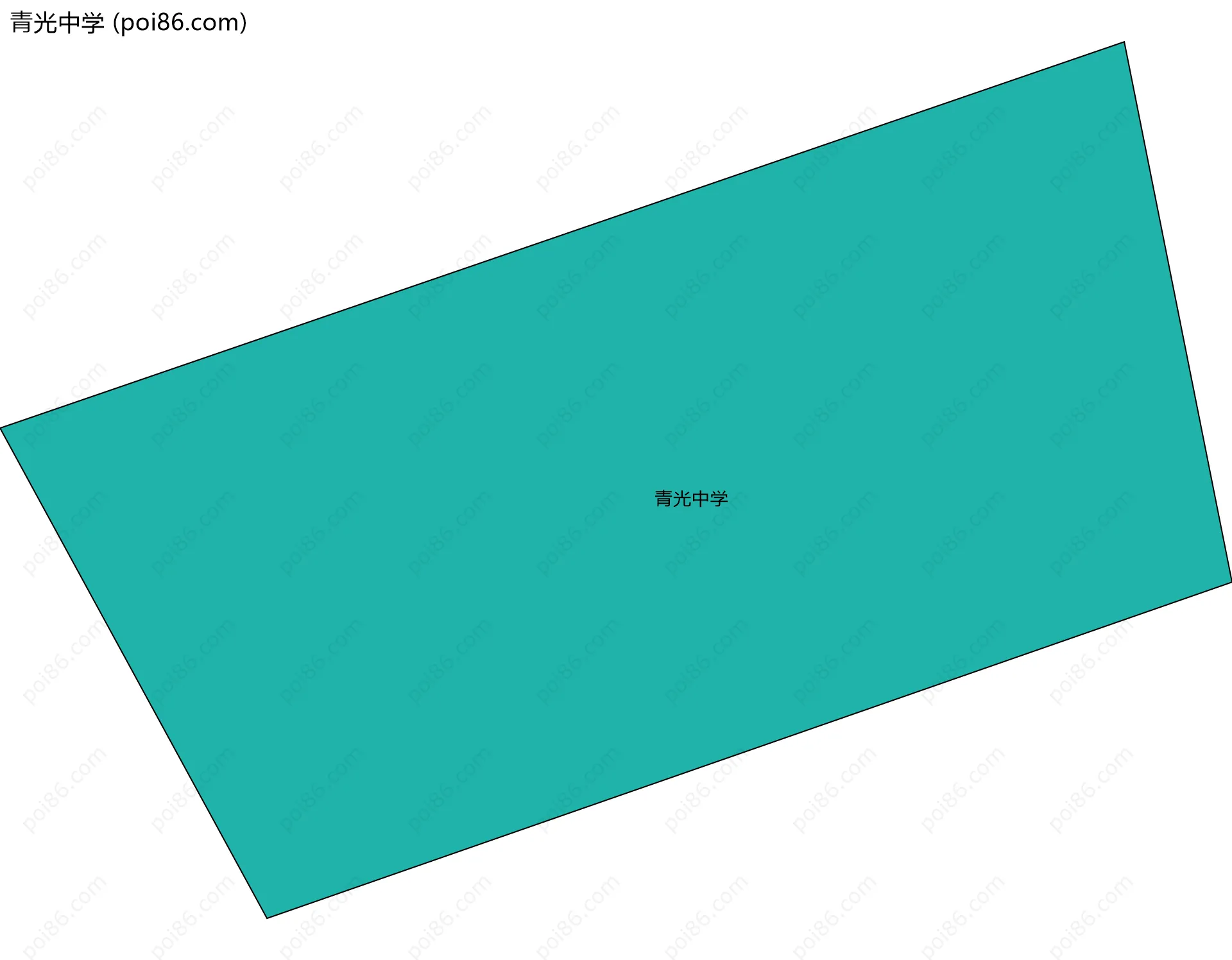 青光中学边界地图