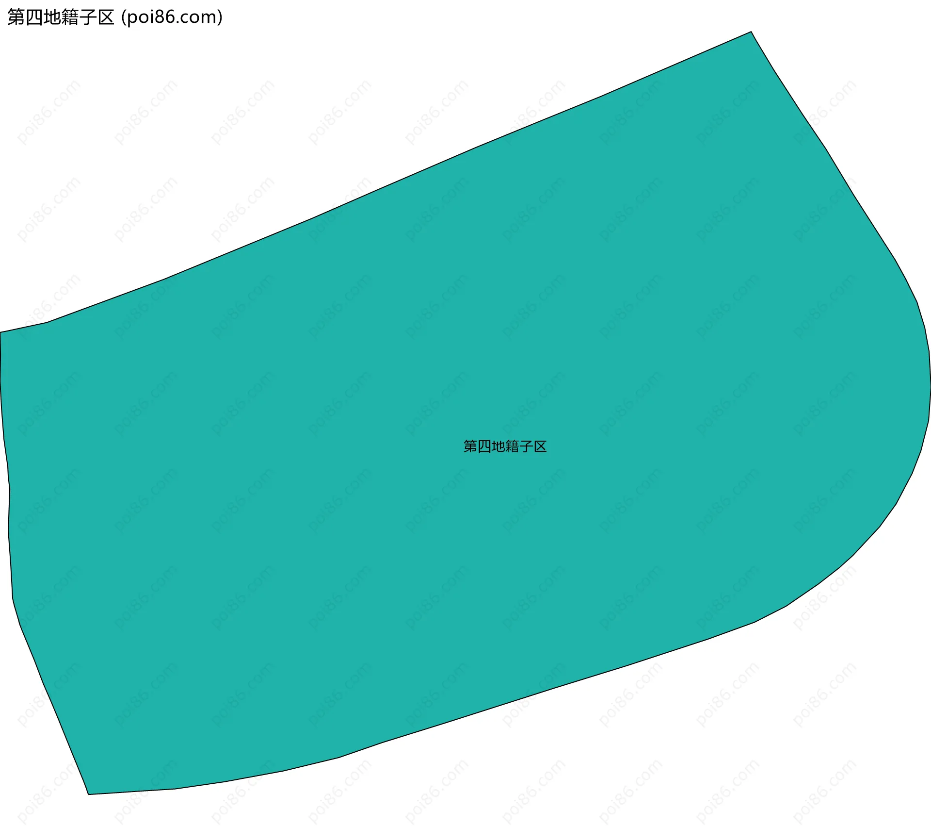 第四地籍子区边界地图