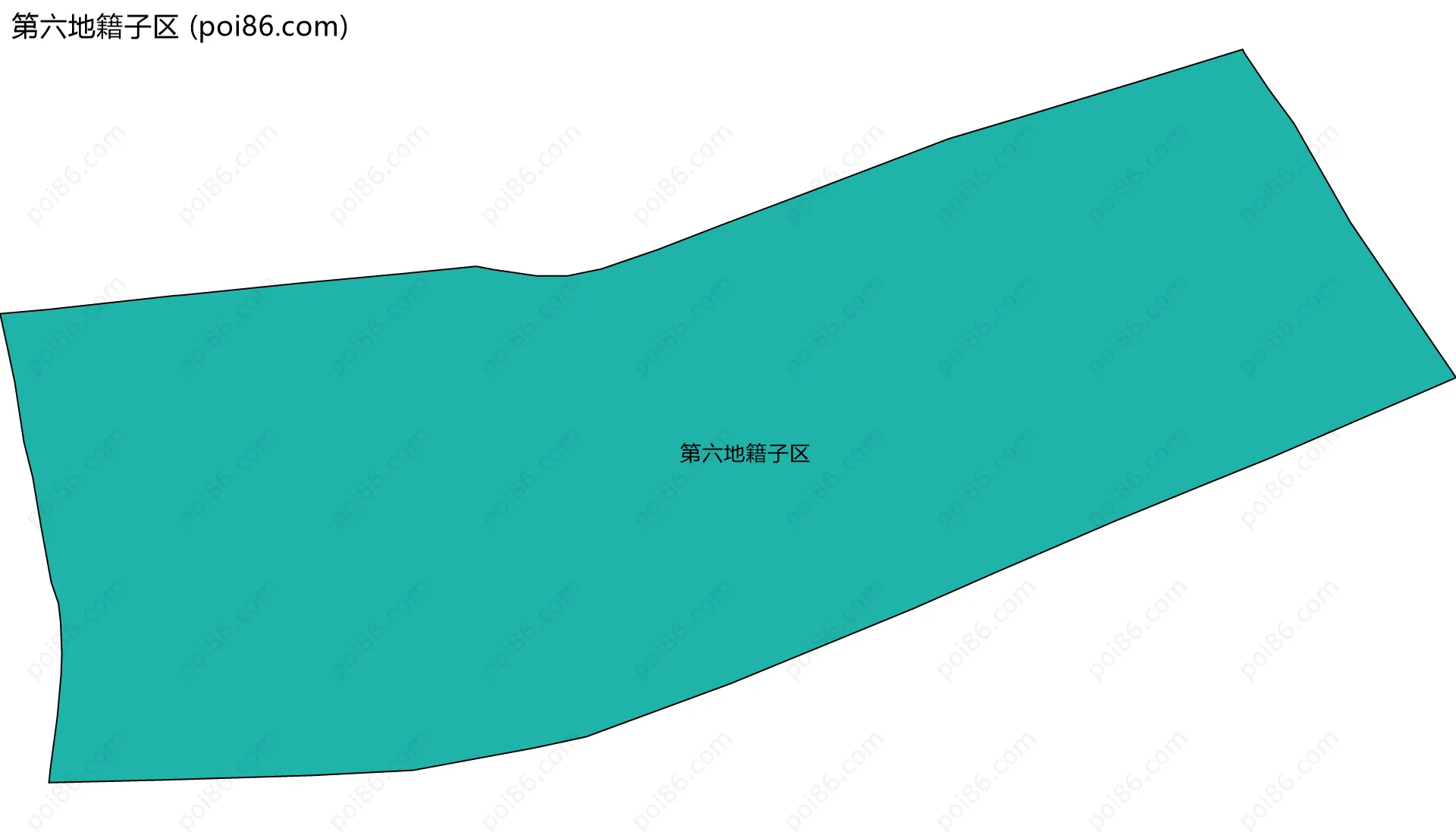 第六地籍子区边界地图