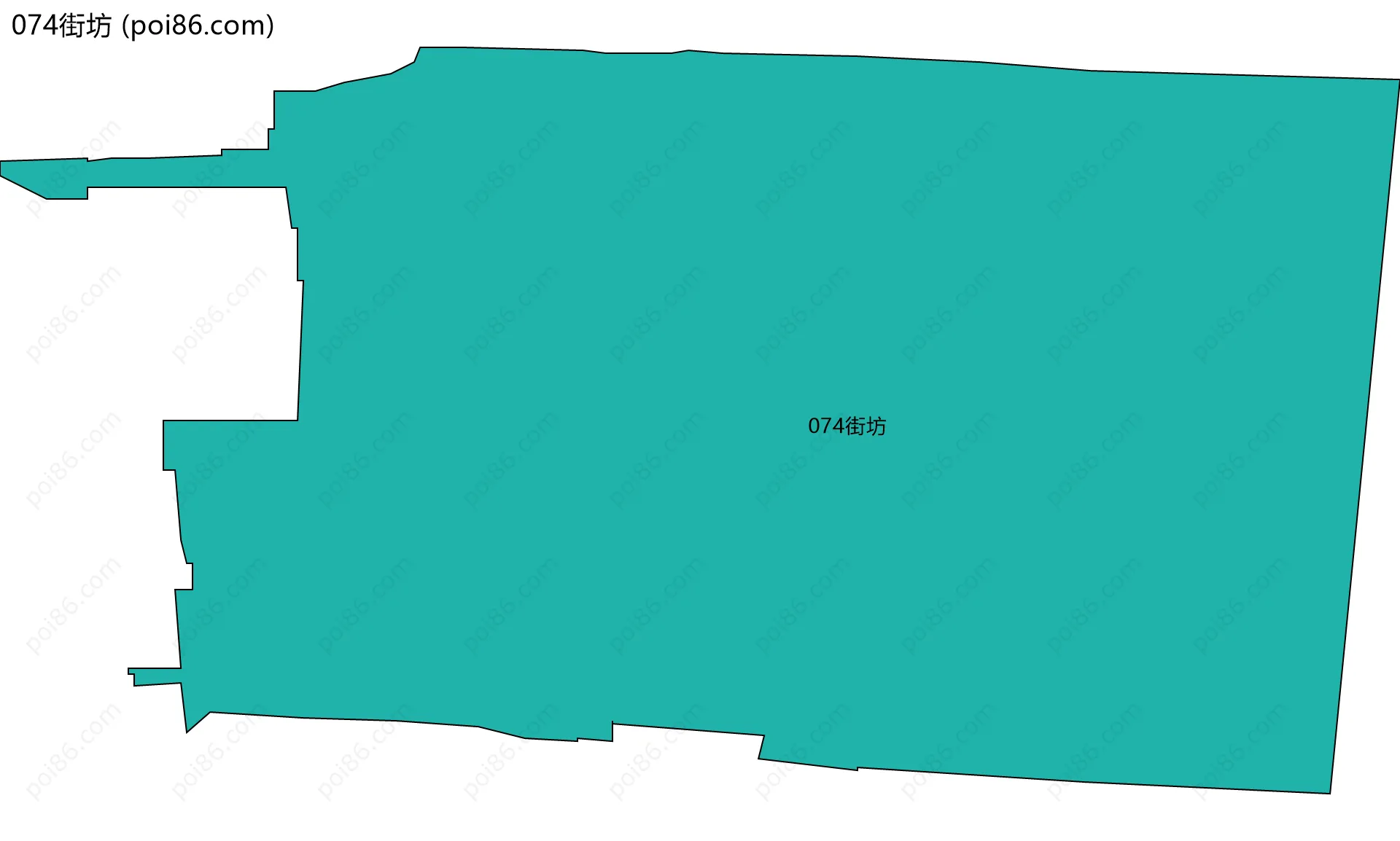 074街坊边界地图