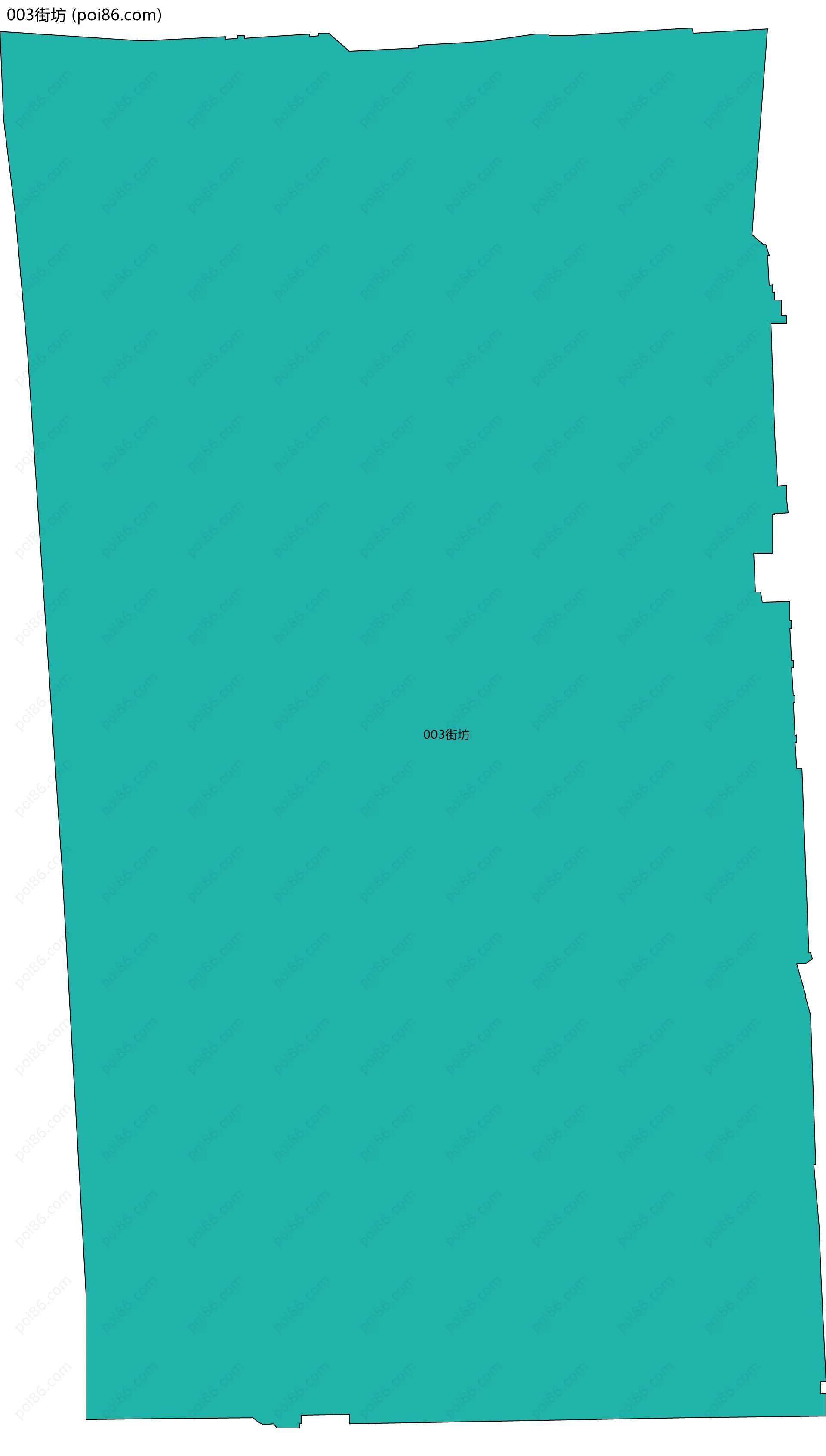 003街坊边界地图