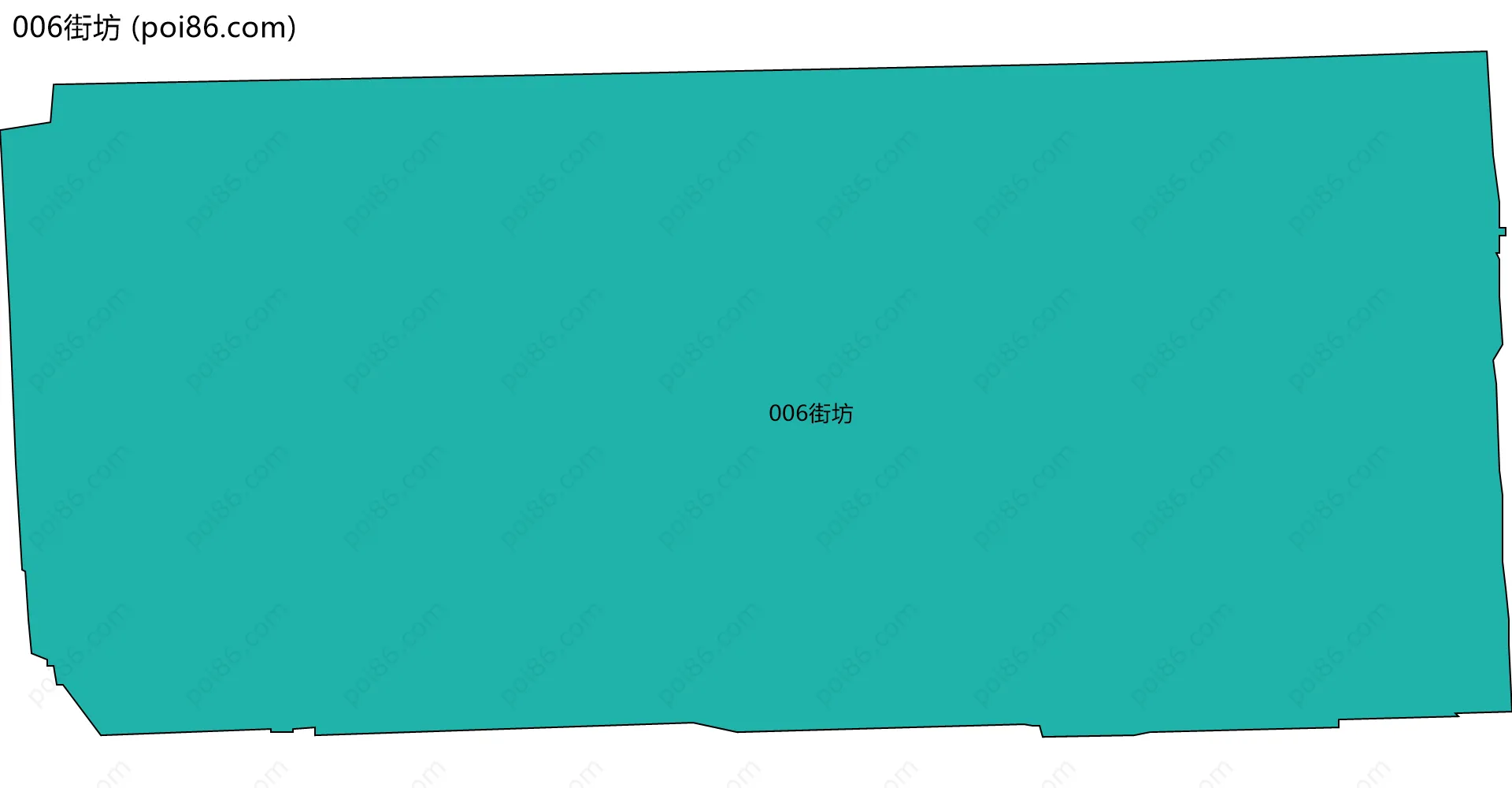 006街坊边界地图
