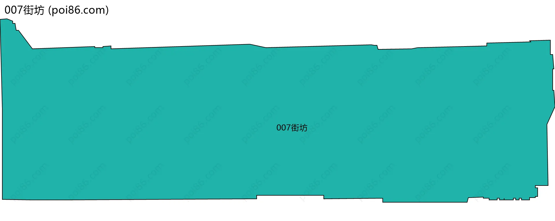 007街坊边界地图