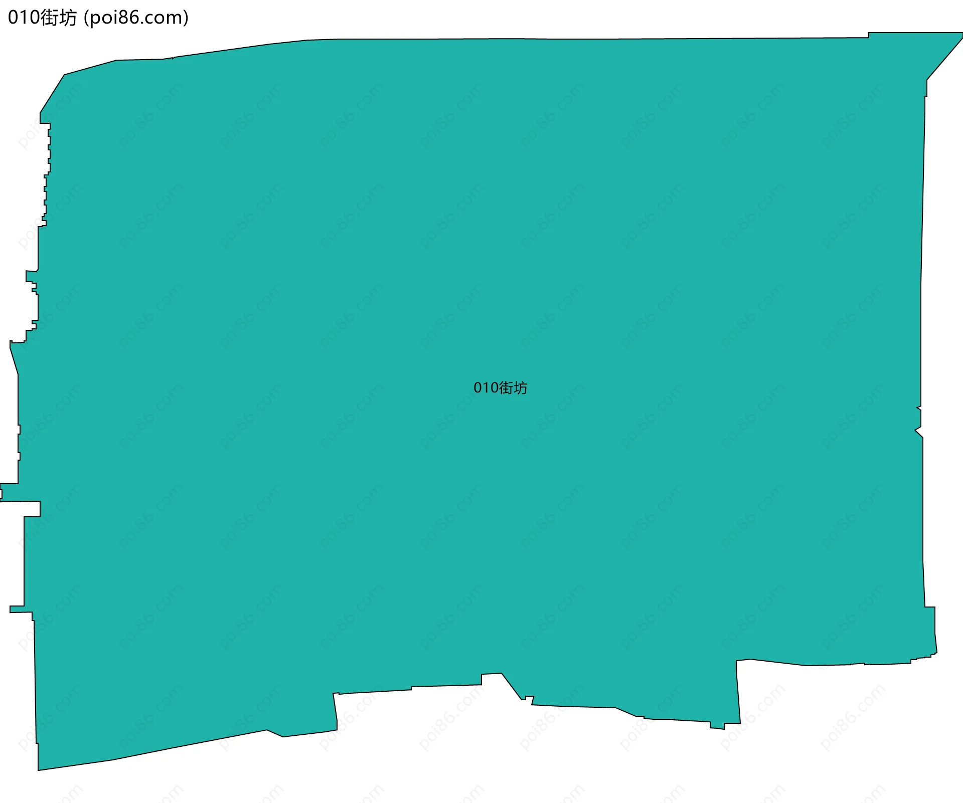 010街坊边界地图