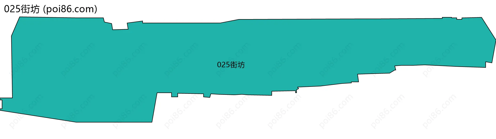 025街坊边界地图