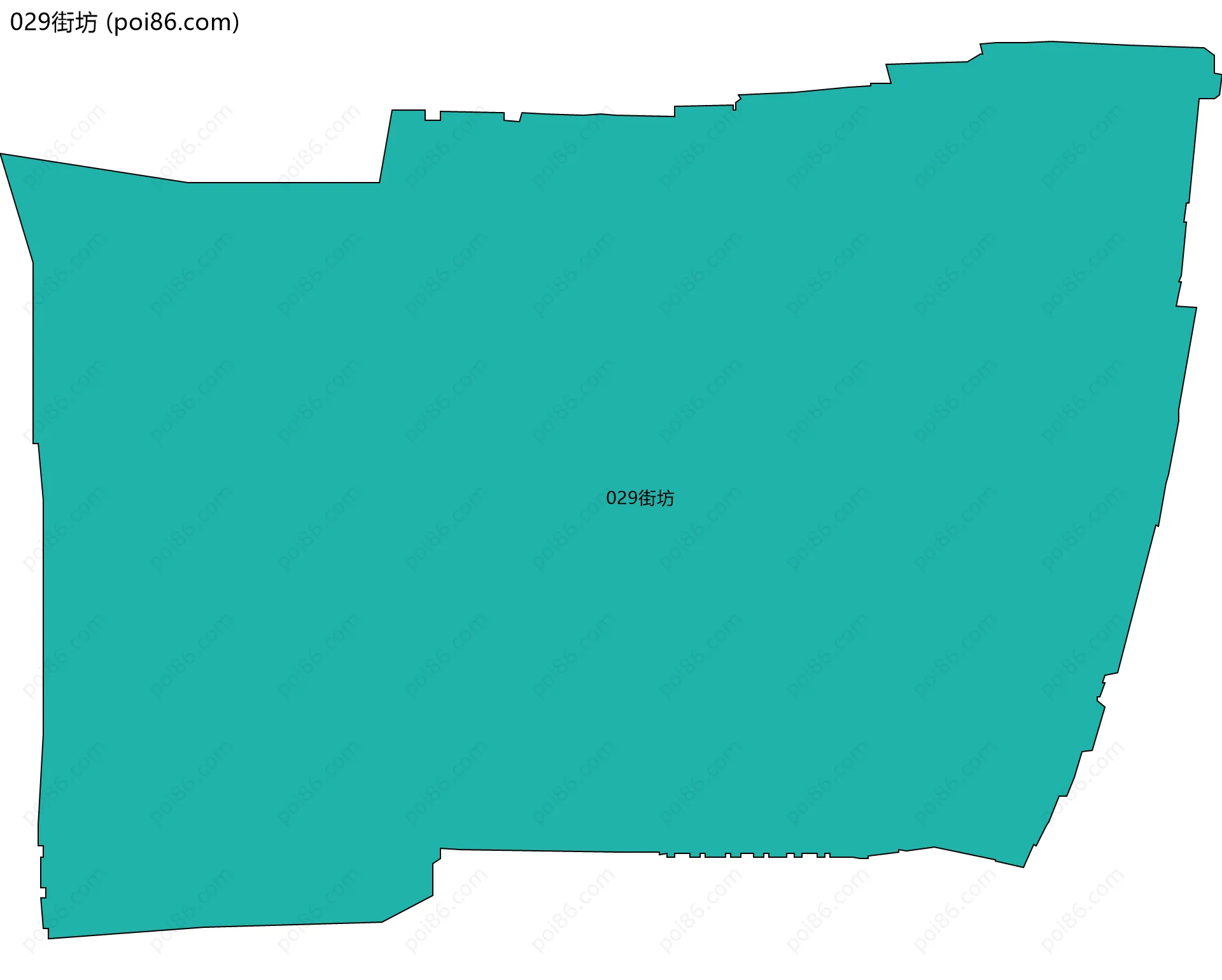 029街坊边界地图