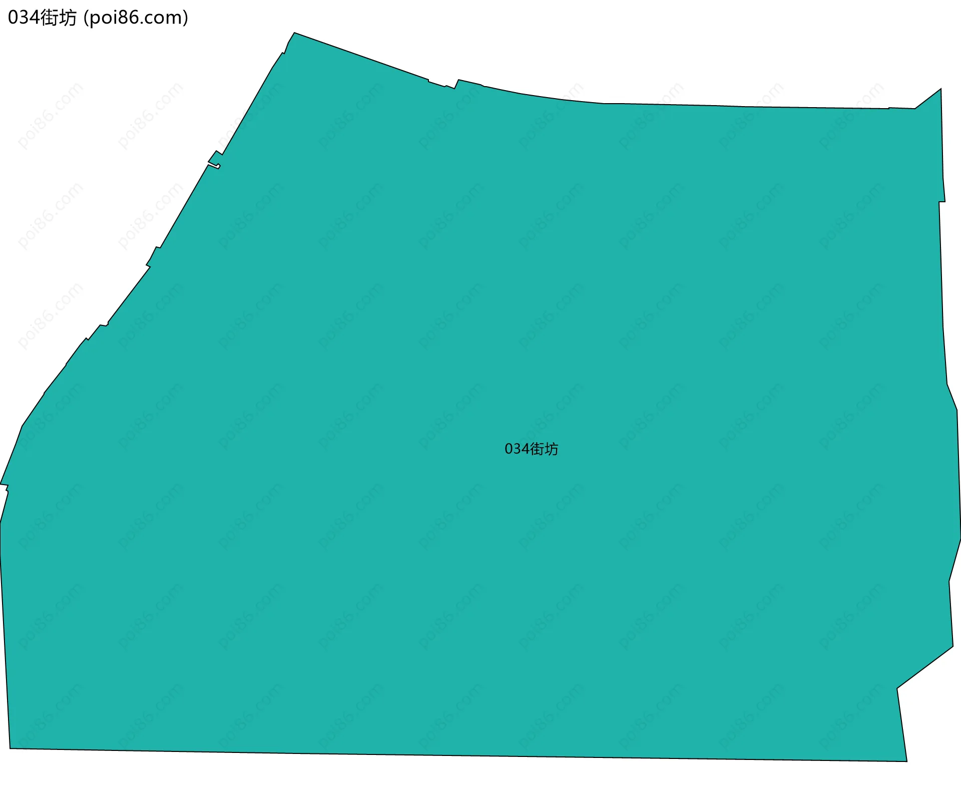 034街坊边界地图