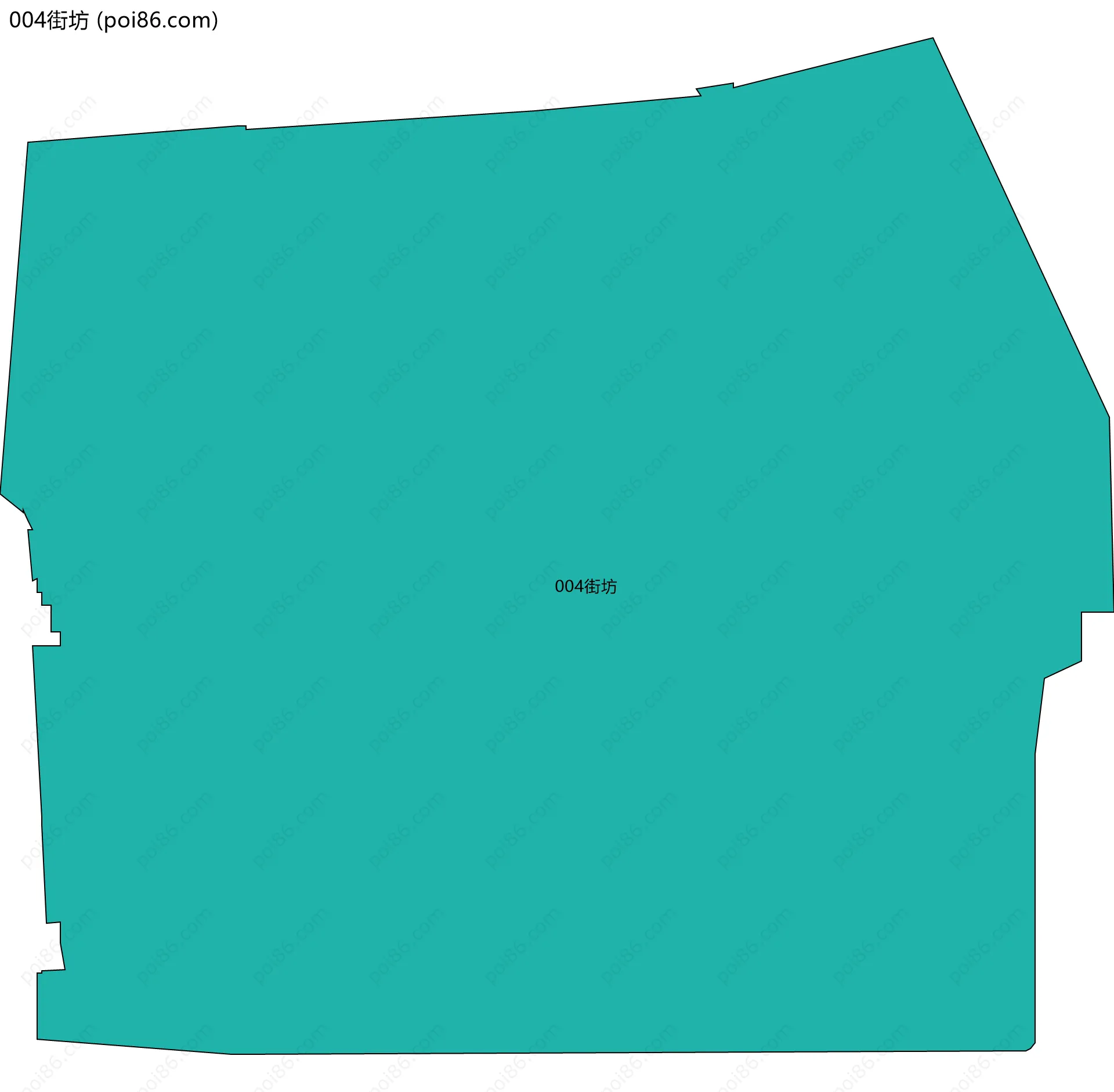 004街坊边界地图