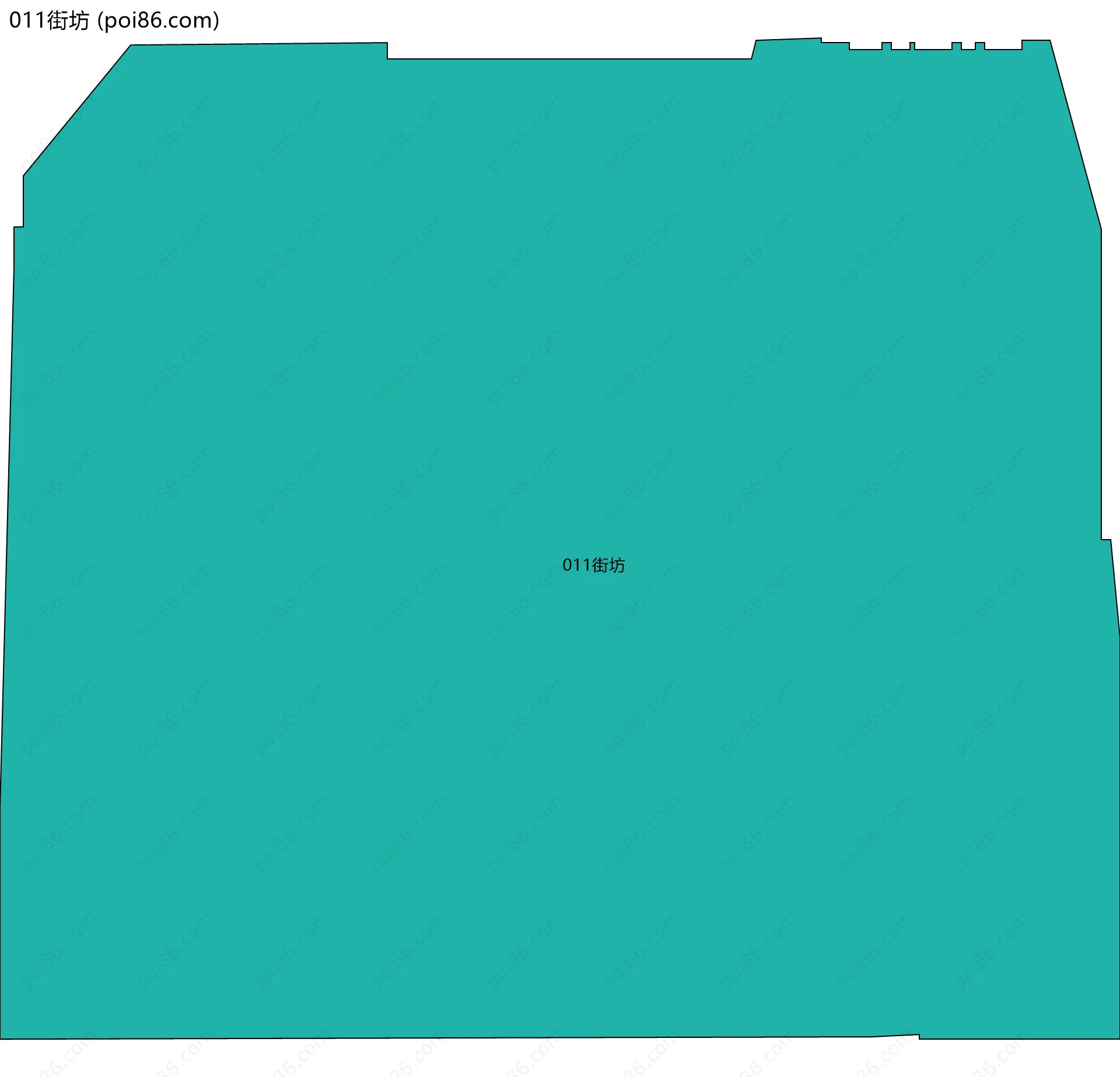 011街坊边界地图