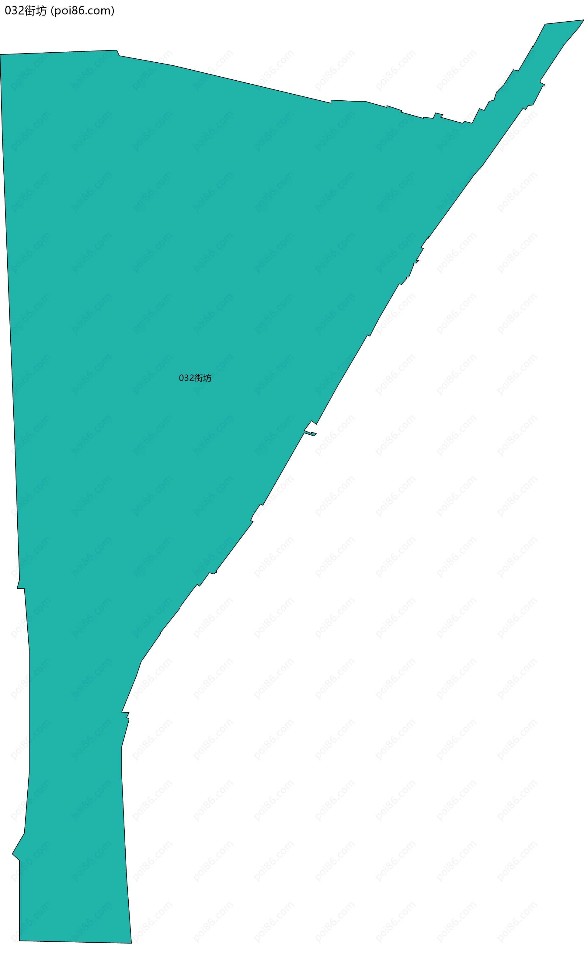 032街坊边界地图