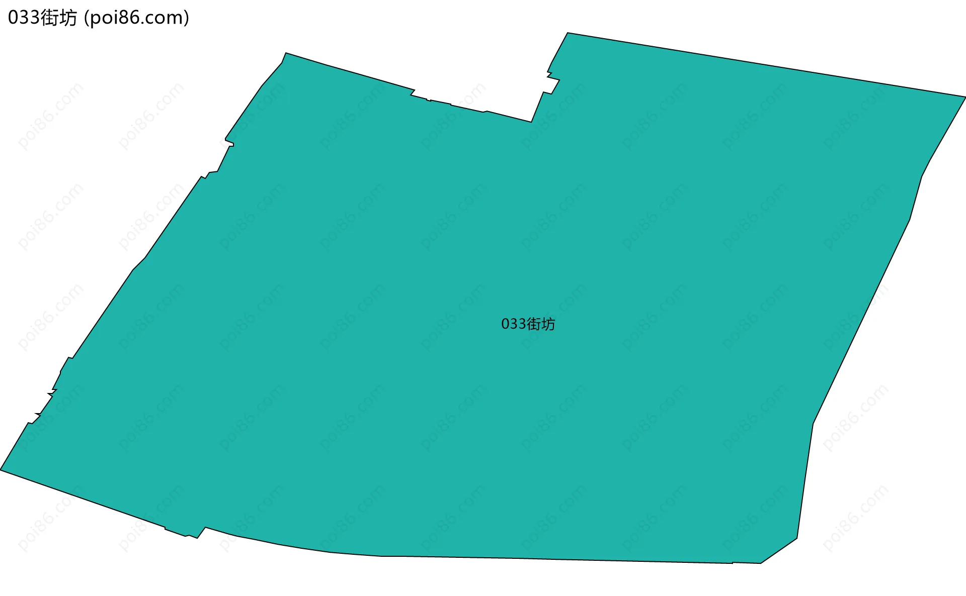 033街坊边界地图