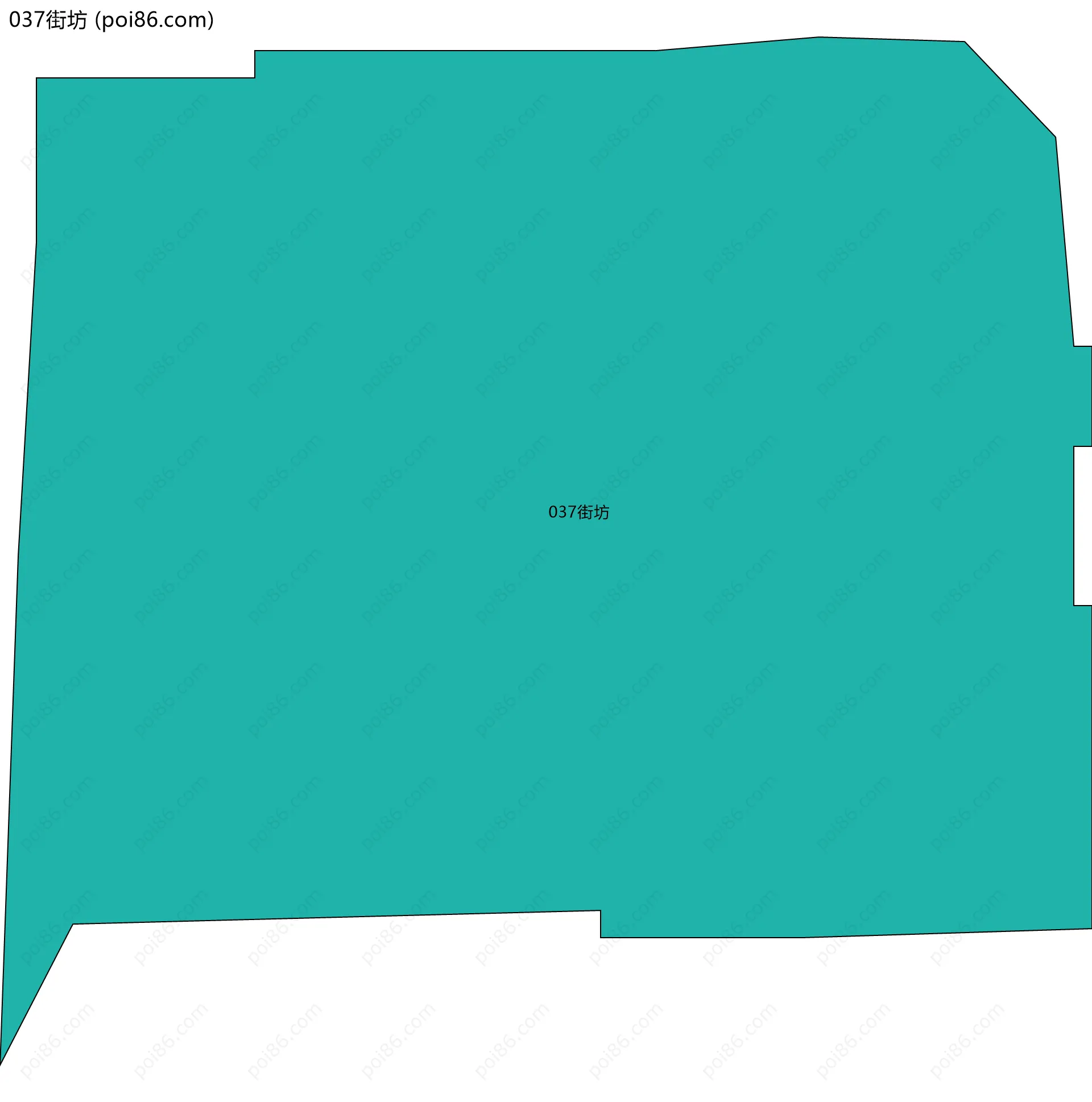 037街坊边界地图