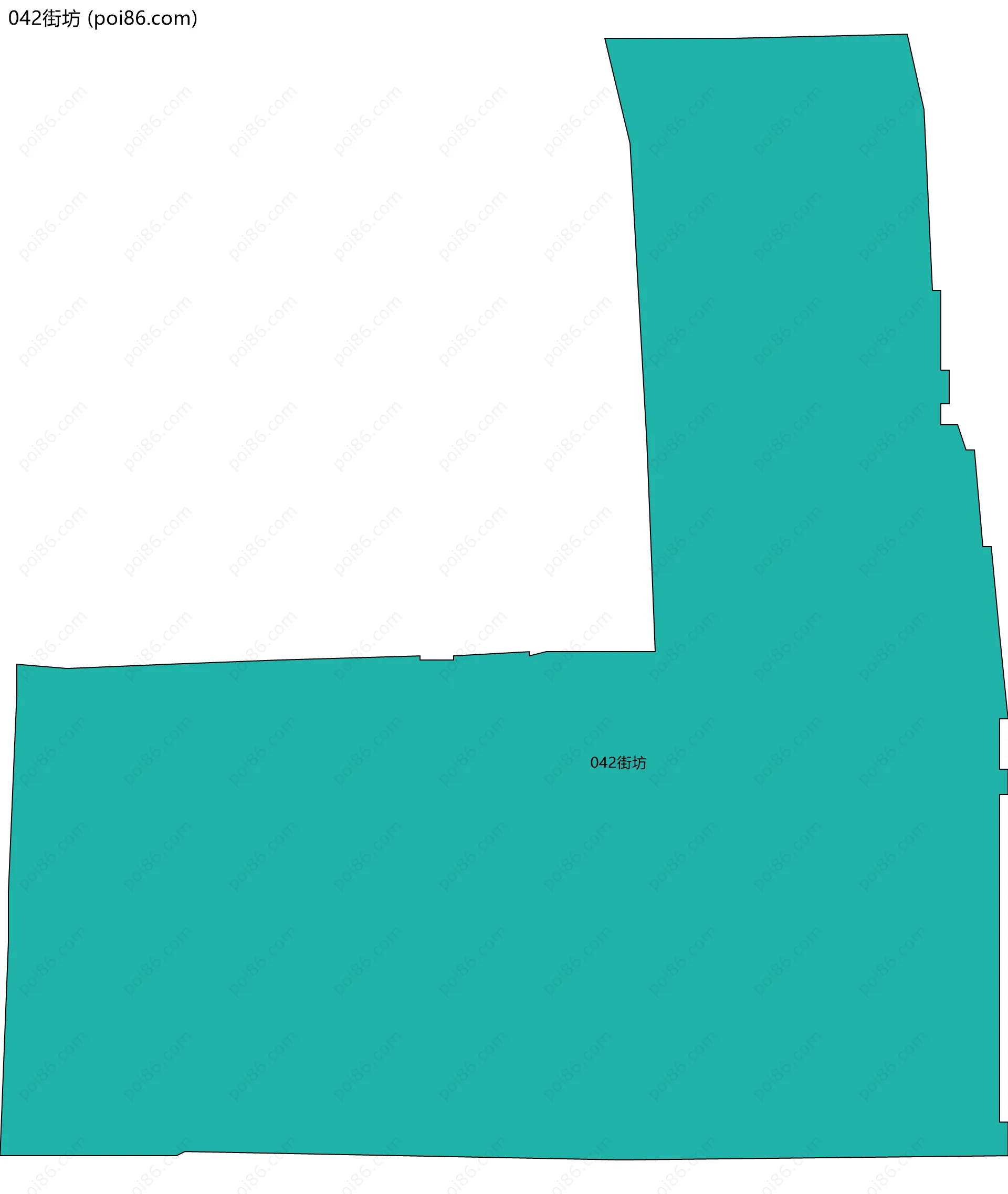 042街坊边界地图