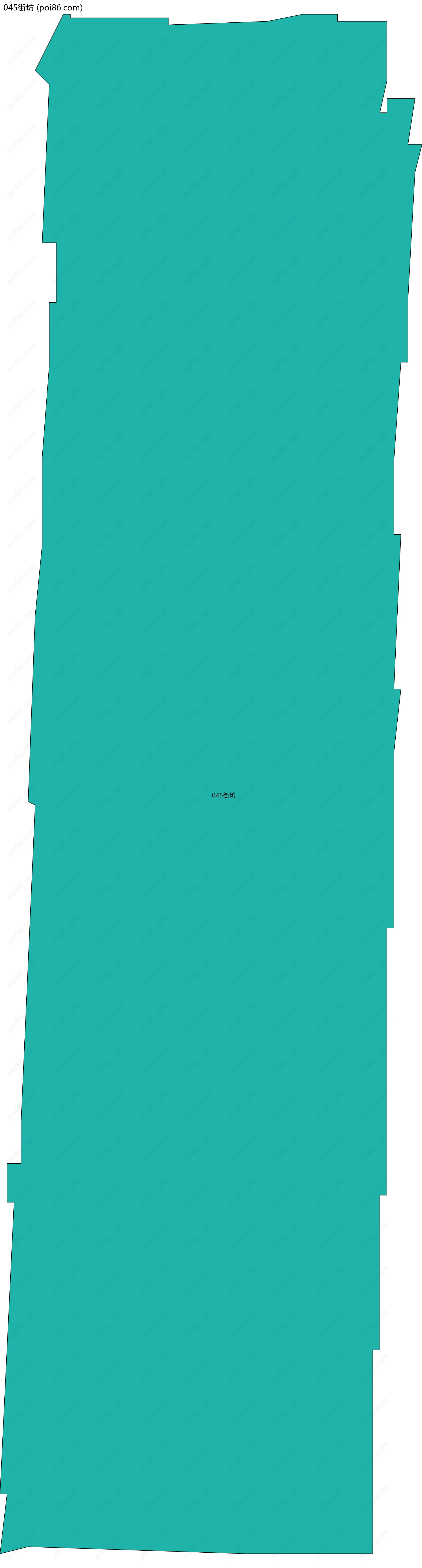 045街坊边界地图