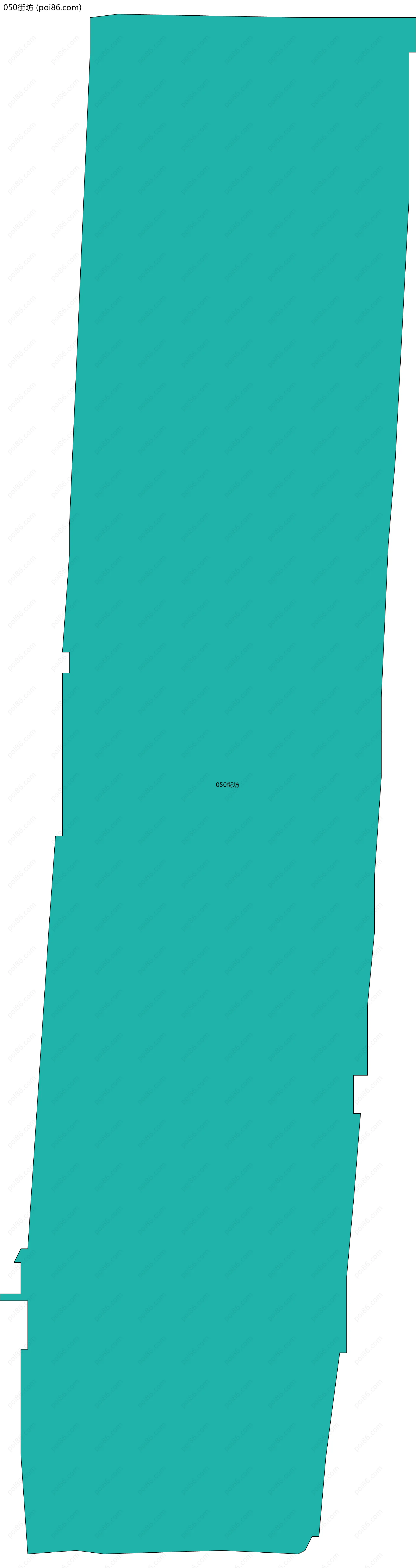 050街坊边界地图