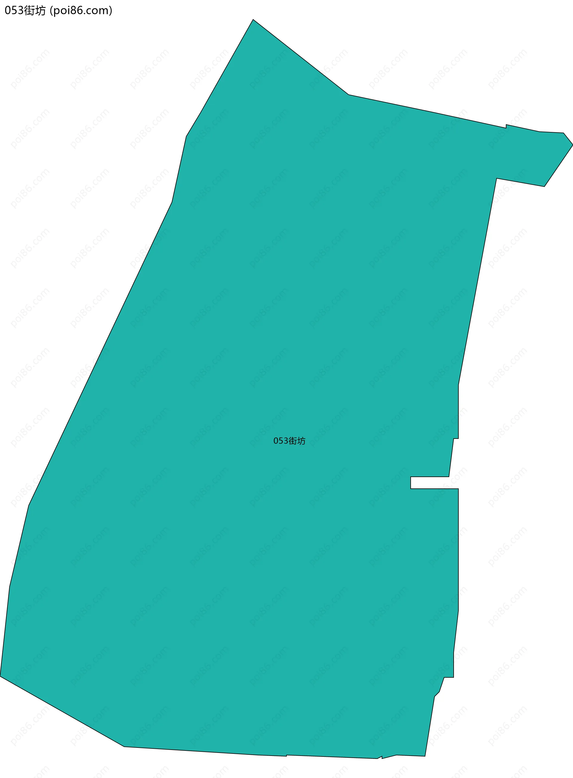 053街坊边界地图