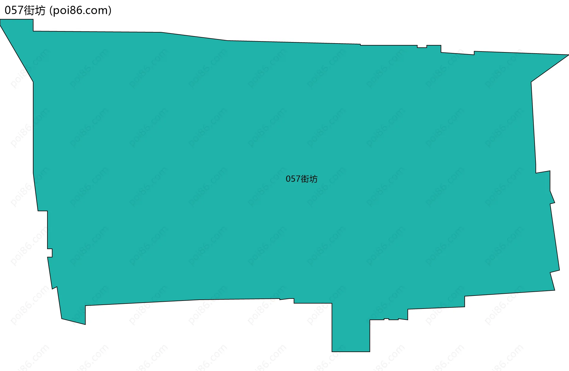 057街坊边界地图