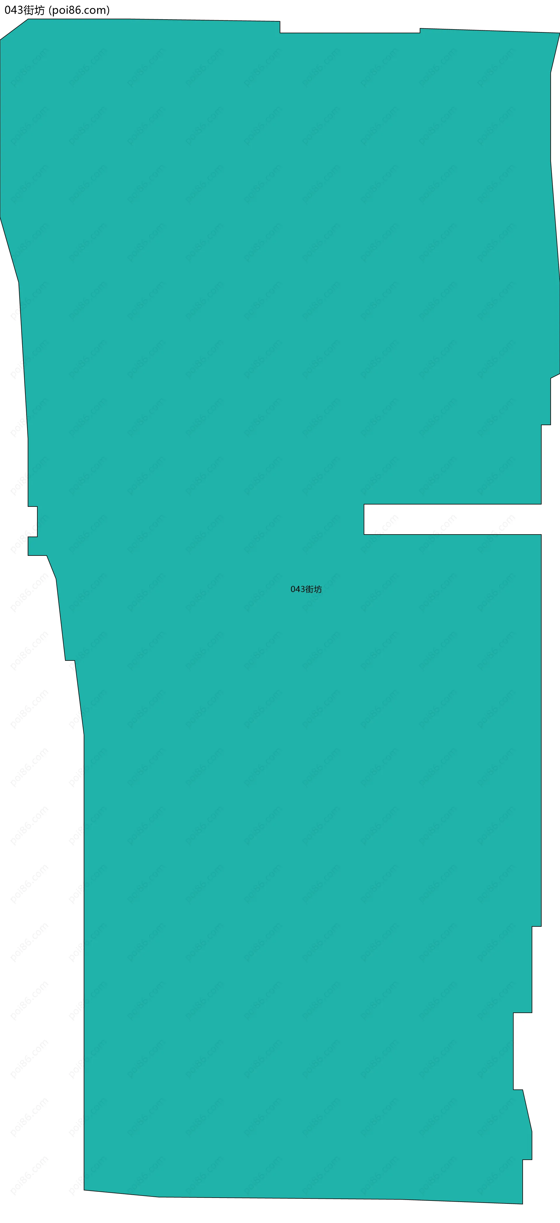 043街坊边界地图