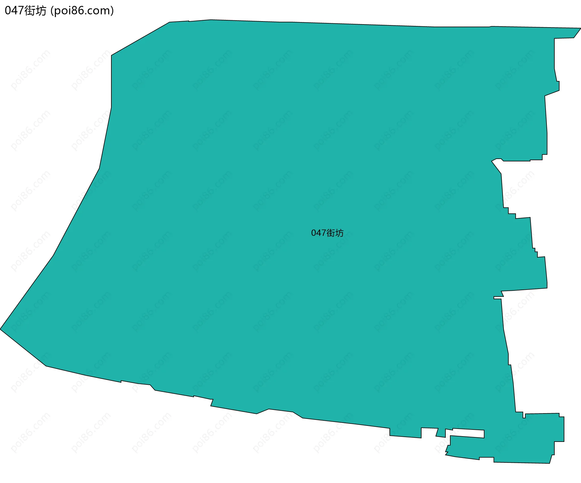047街坊边界地图