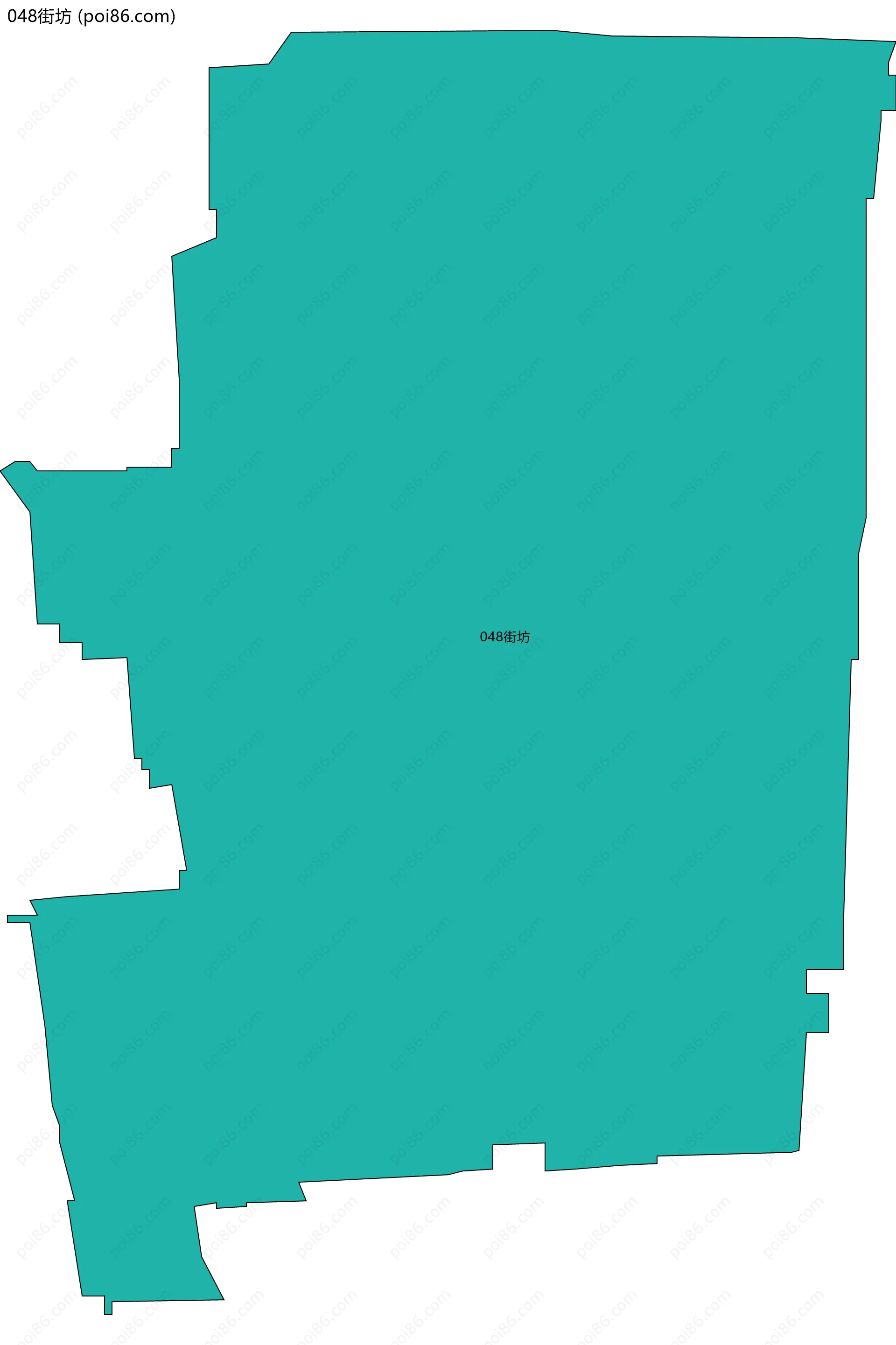 048街坊边界地图