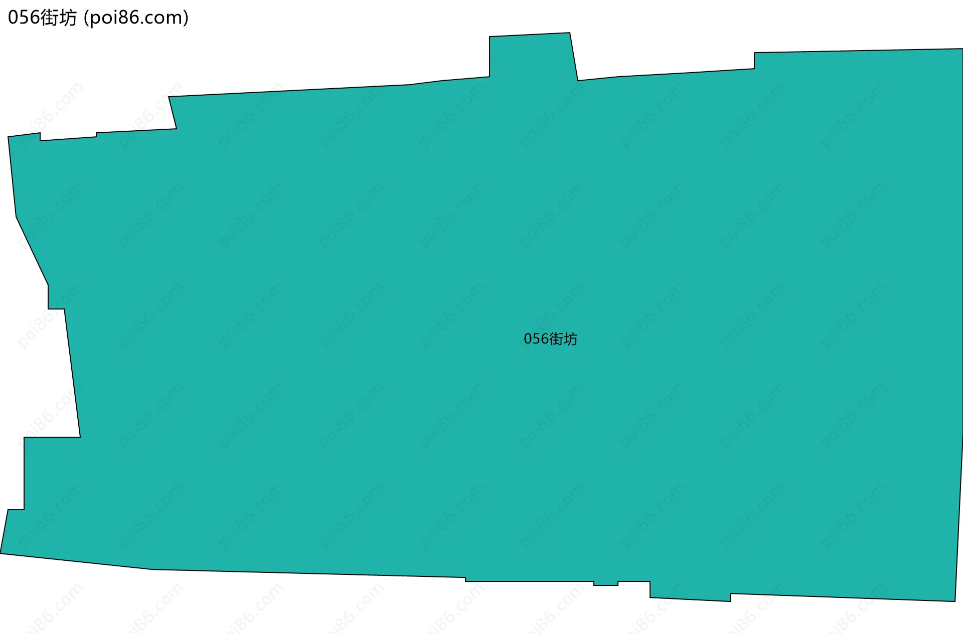 056街坊边界地图
