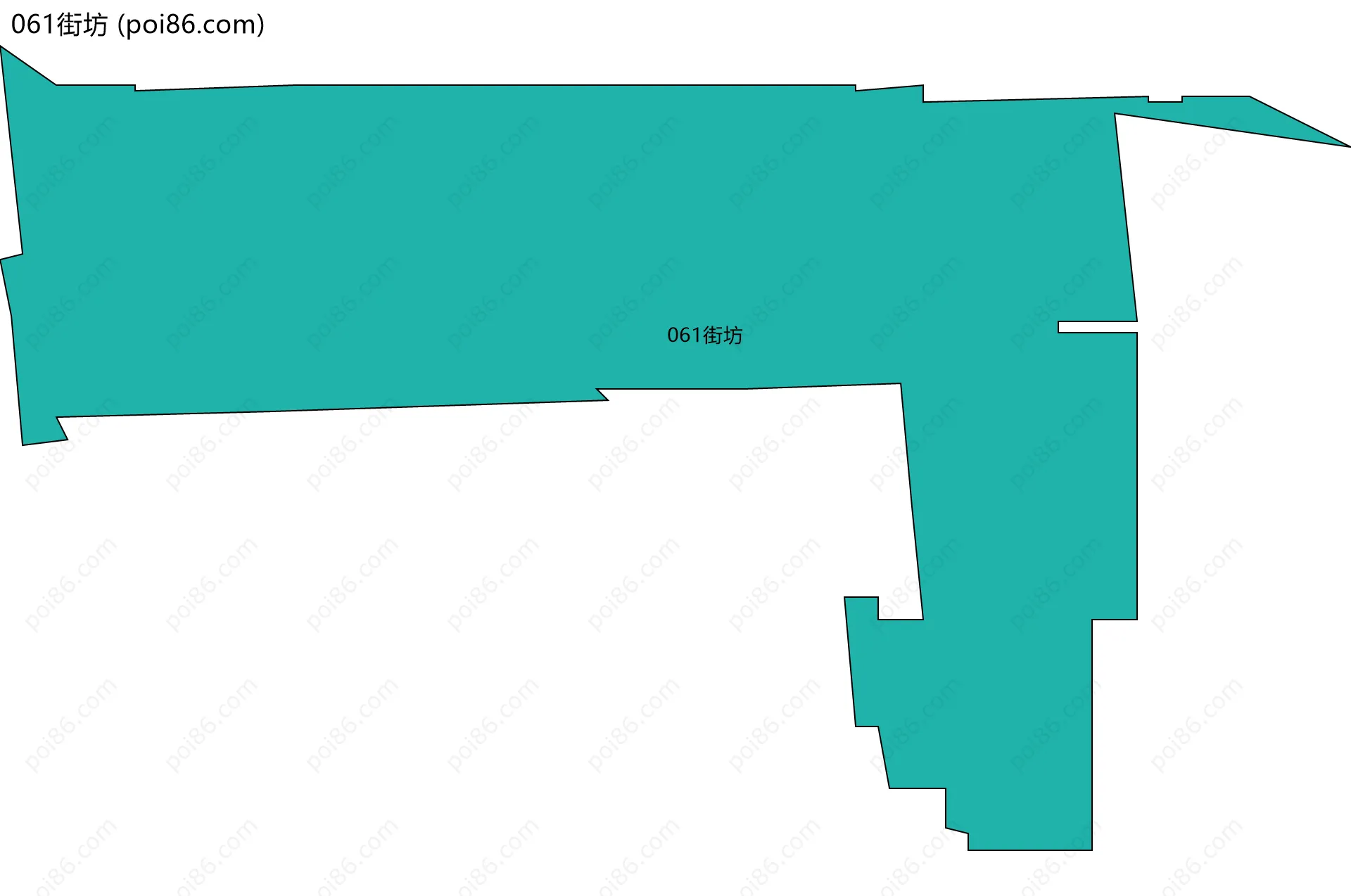 061街坊边界地图