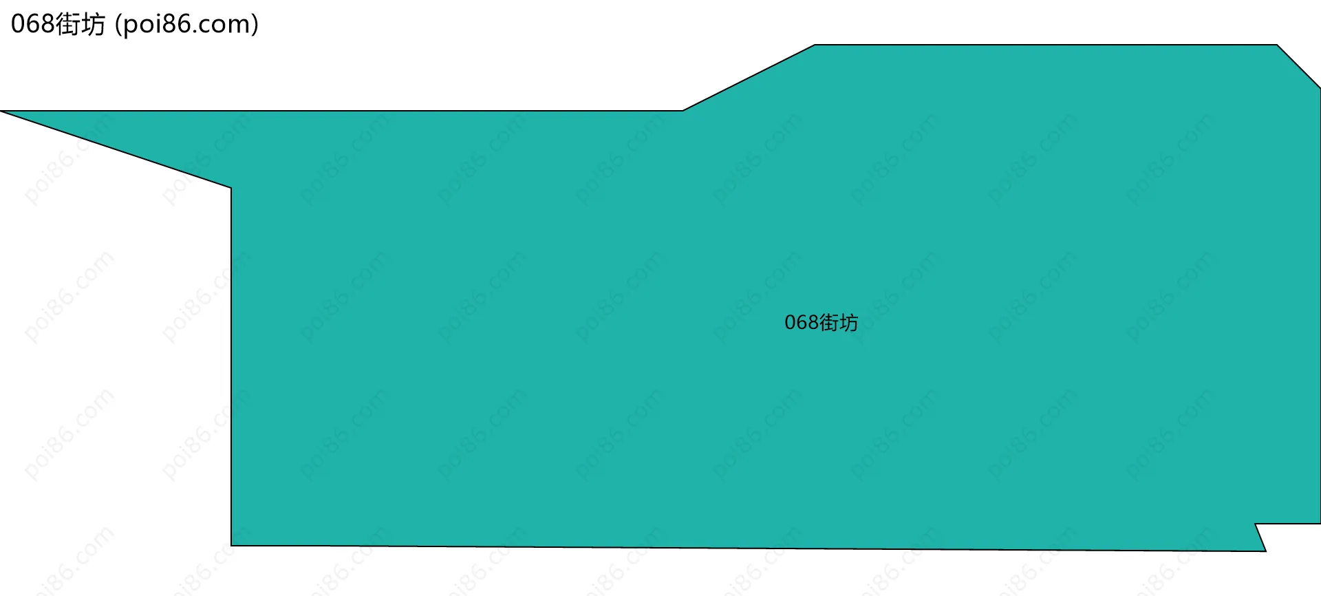 068街坊边界地图