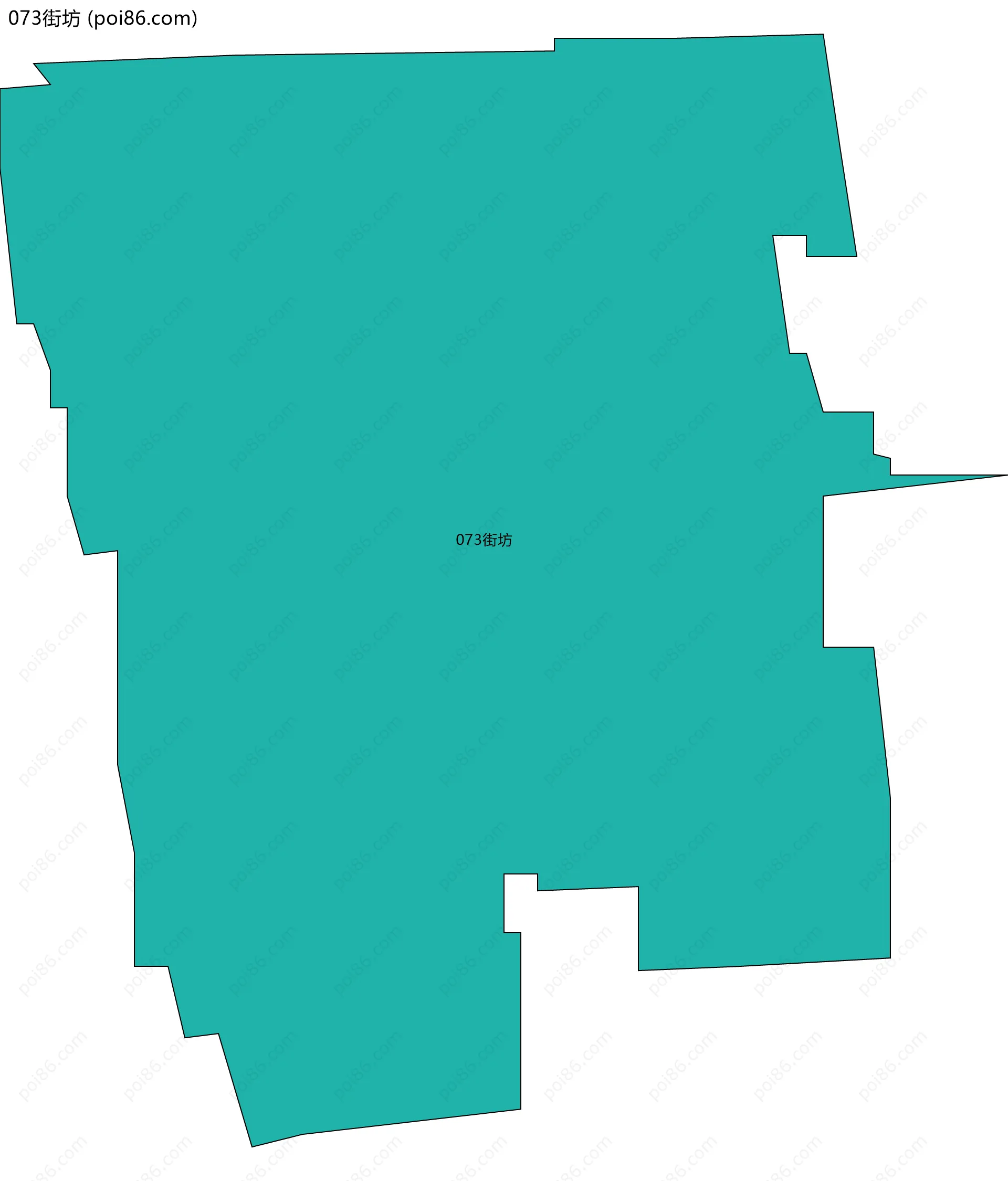073街坊边界地图