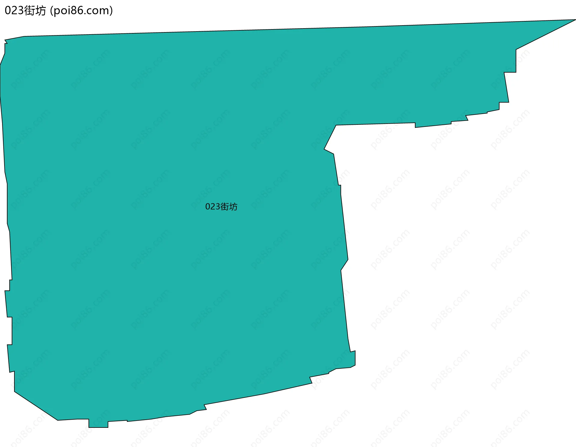 023街坊边界地图