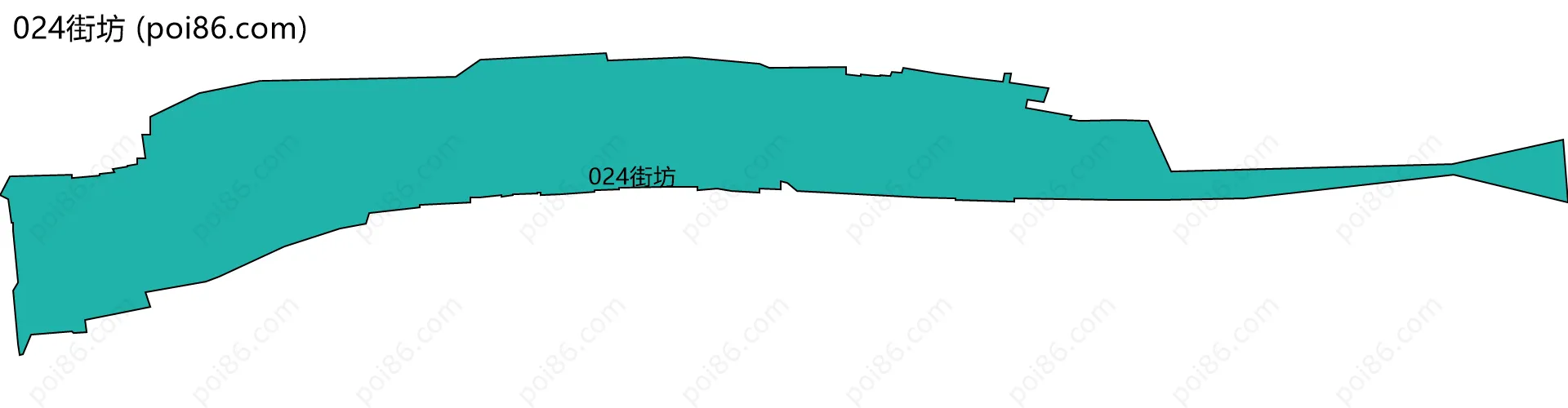 024街坊边界地图