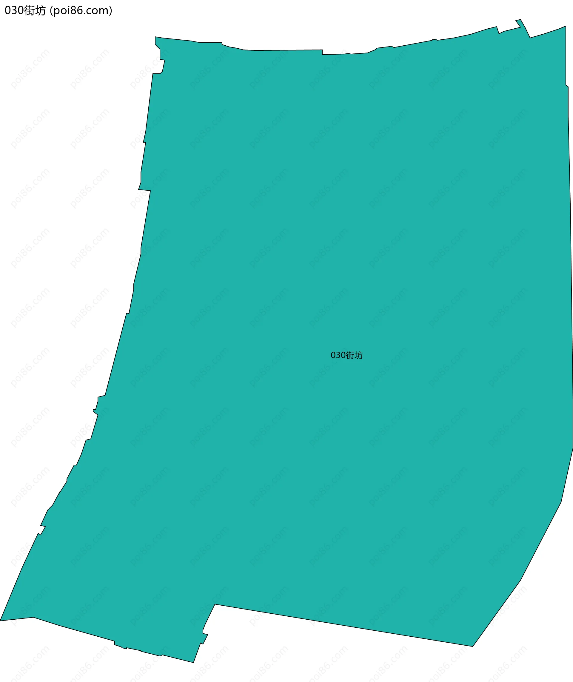 030街坊边界地图