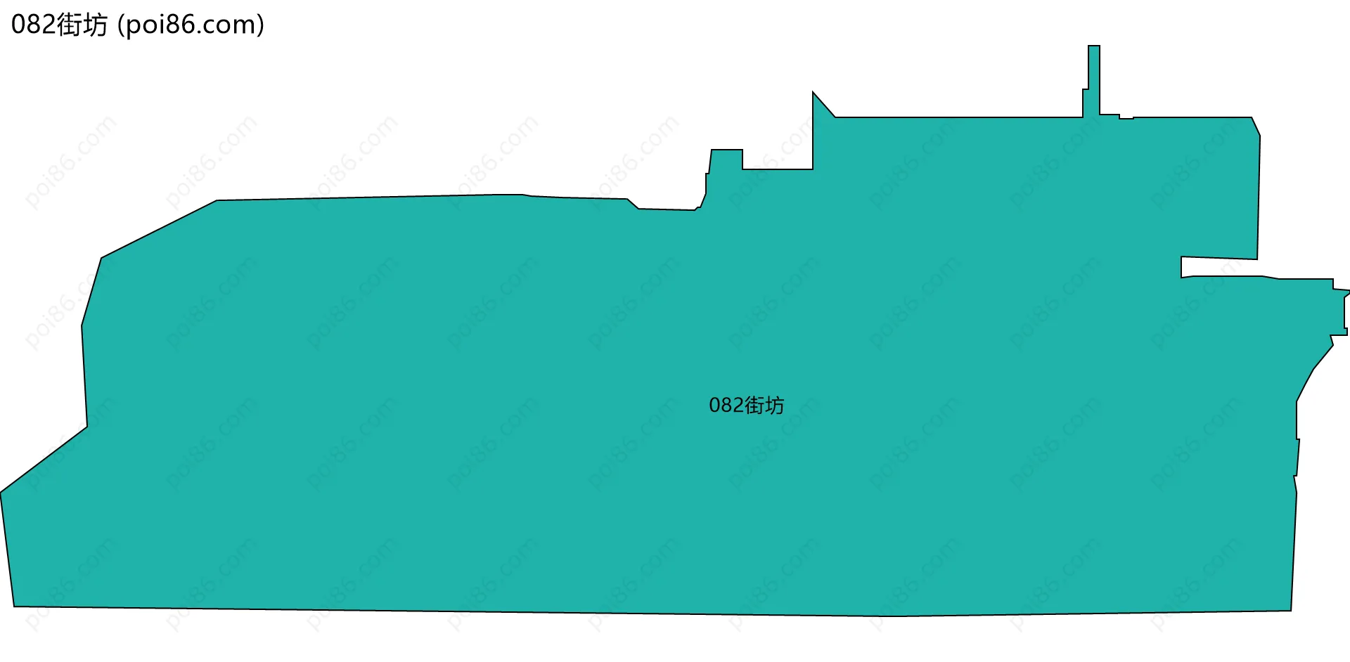 082街坊边界地图