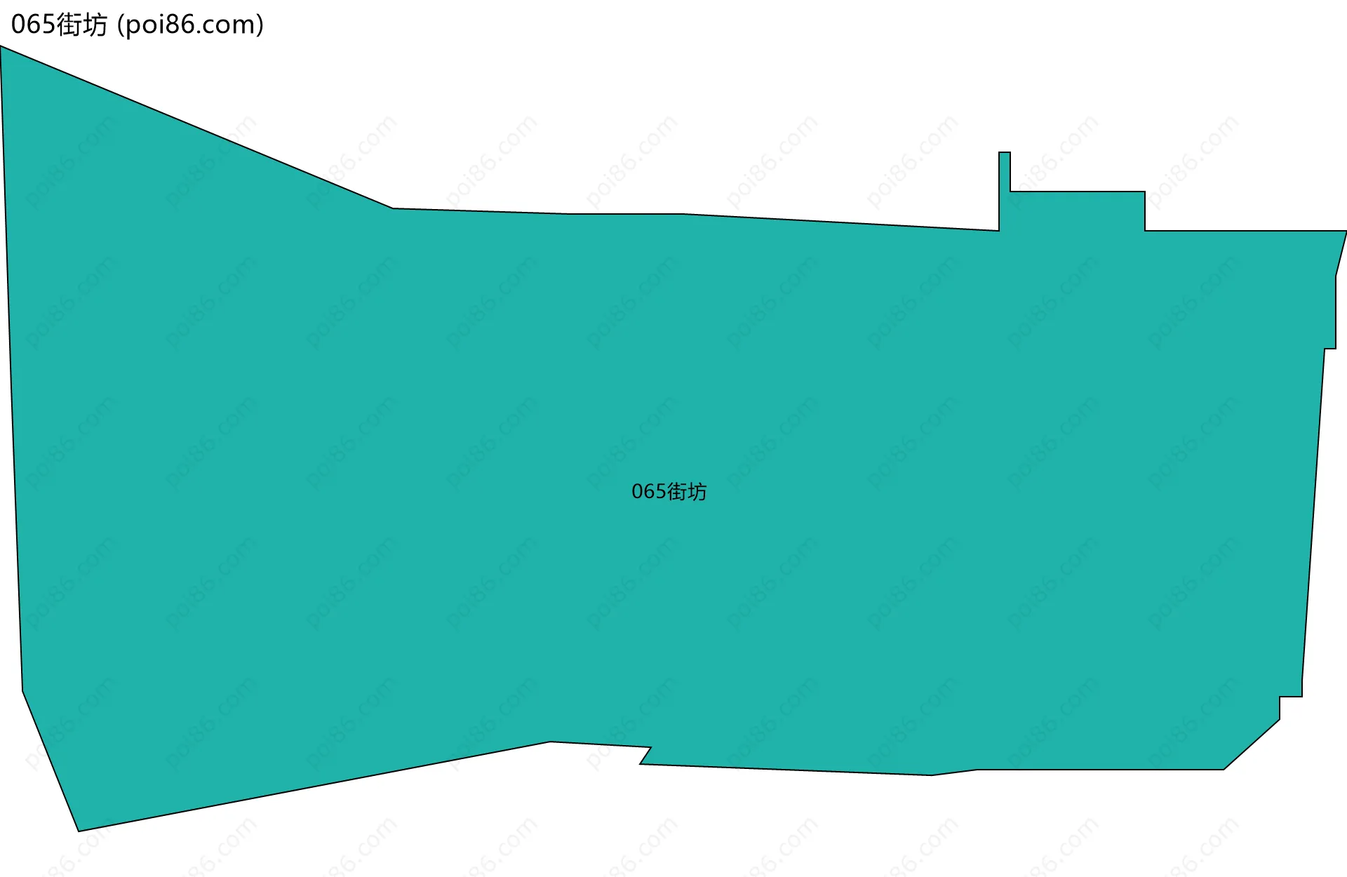 065街坊边界地图