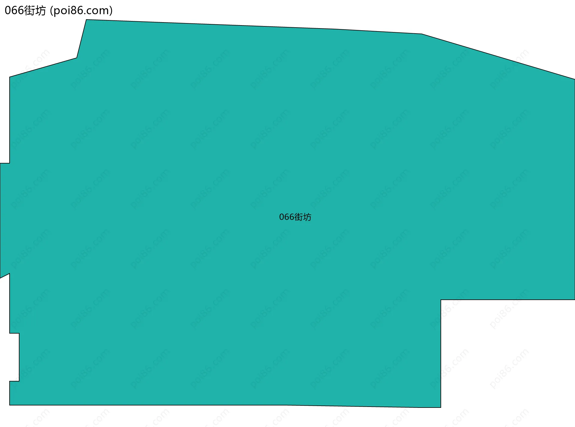 066街坊边界地图