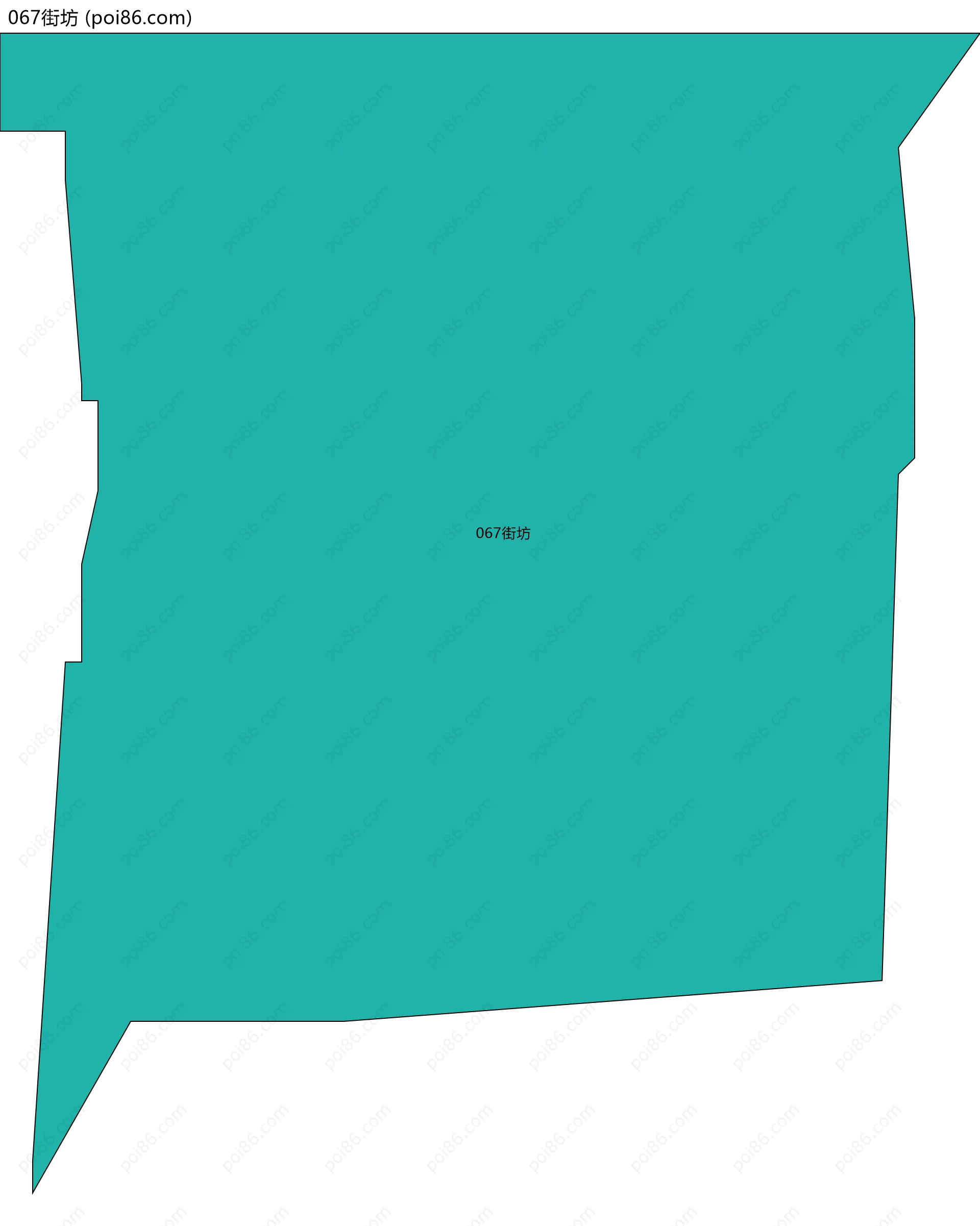 067街坊边界地图