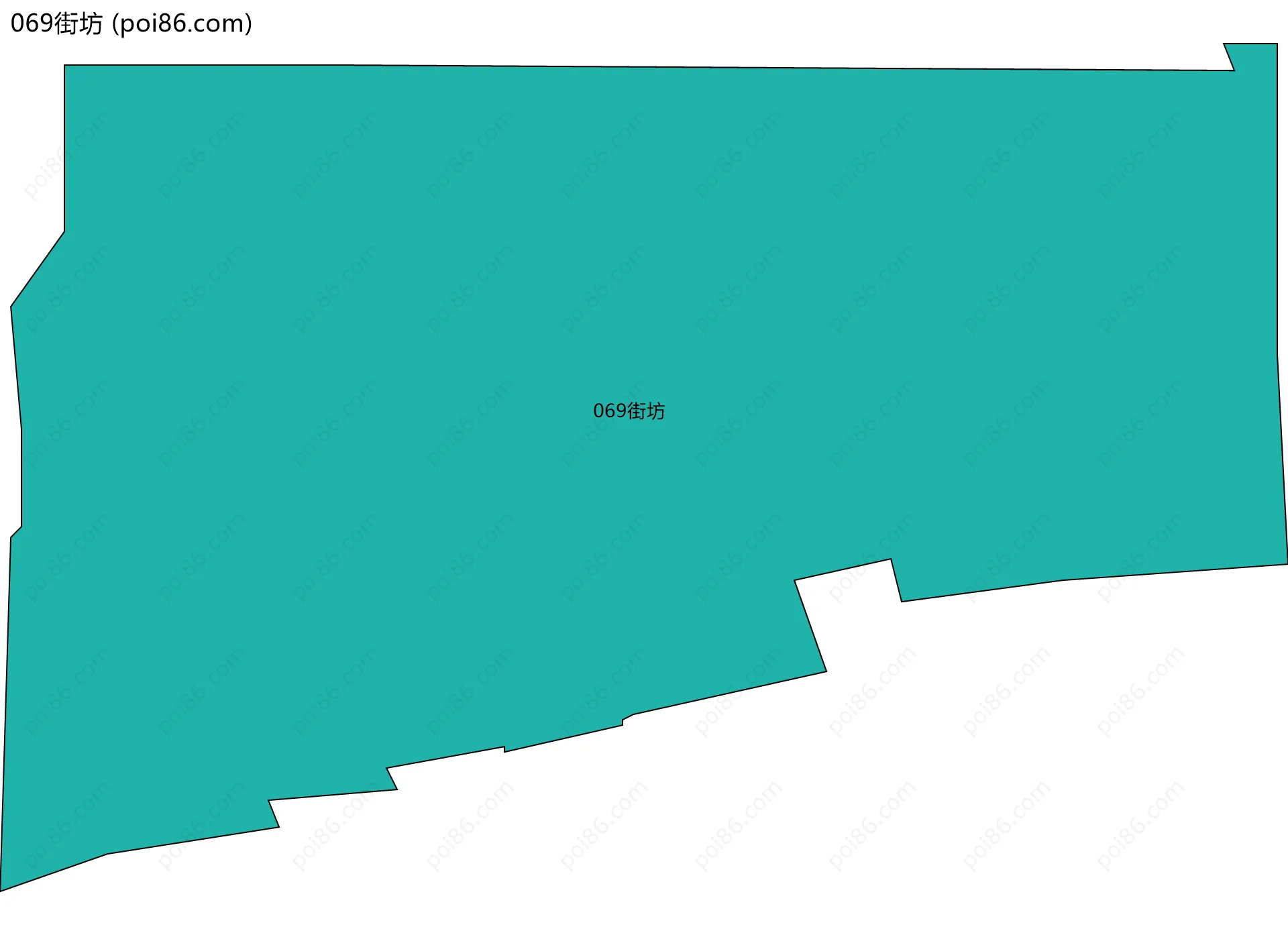 069街坊边界地图
