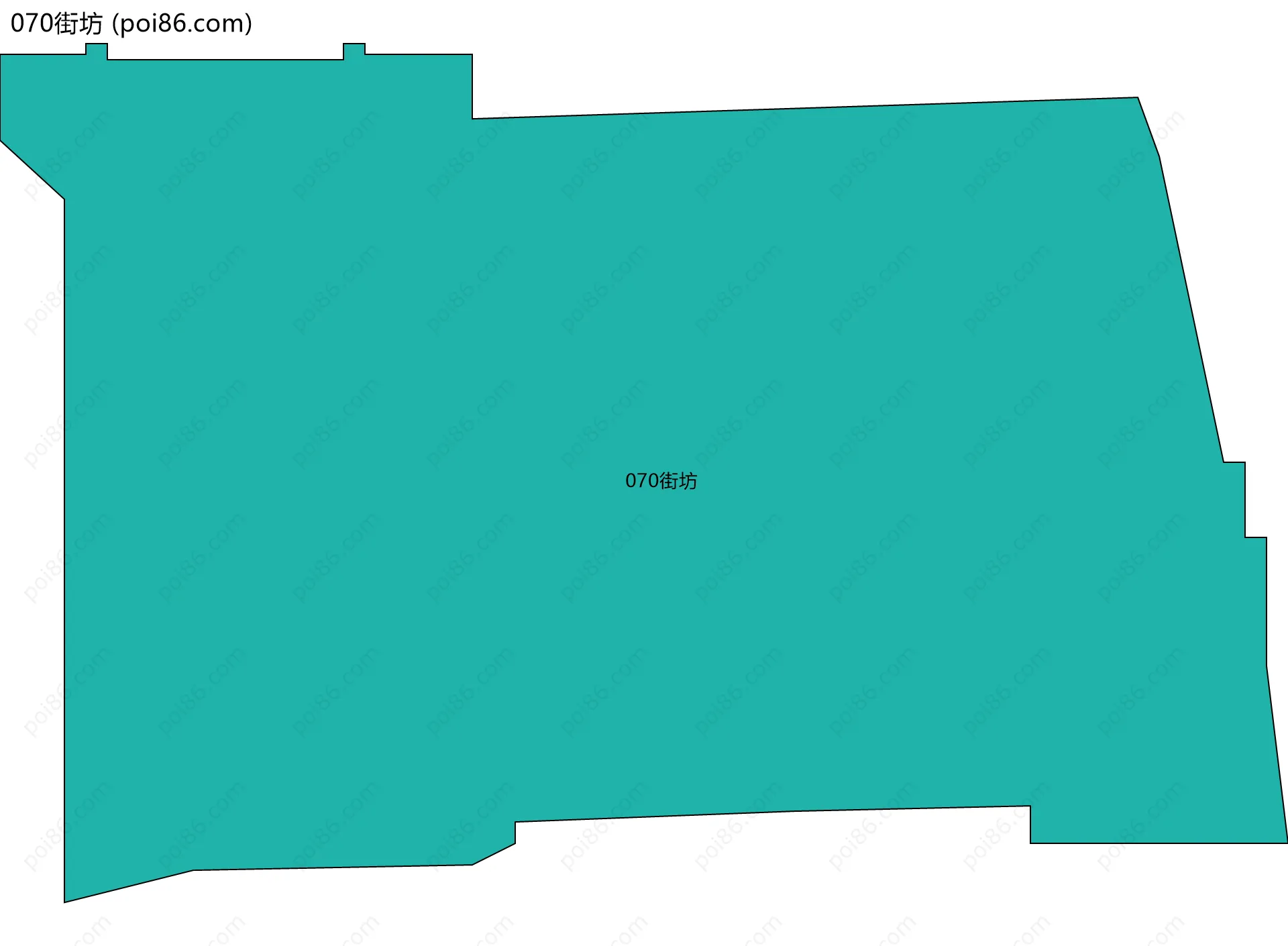 070街坊边界地图