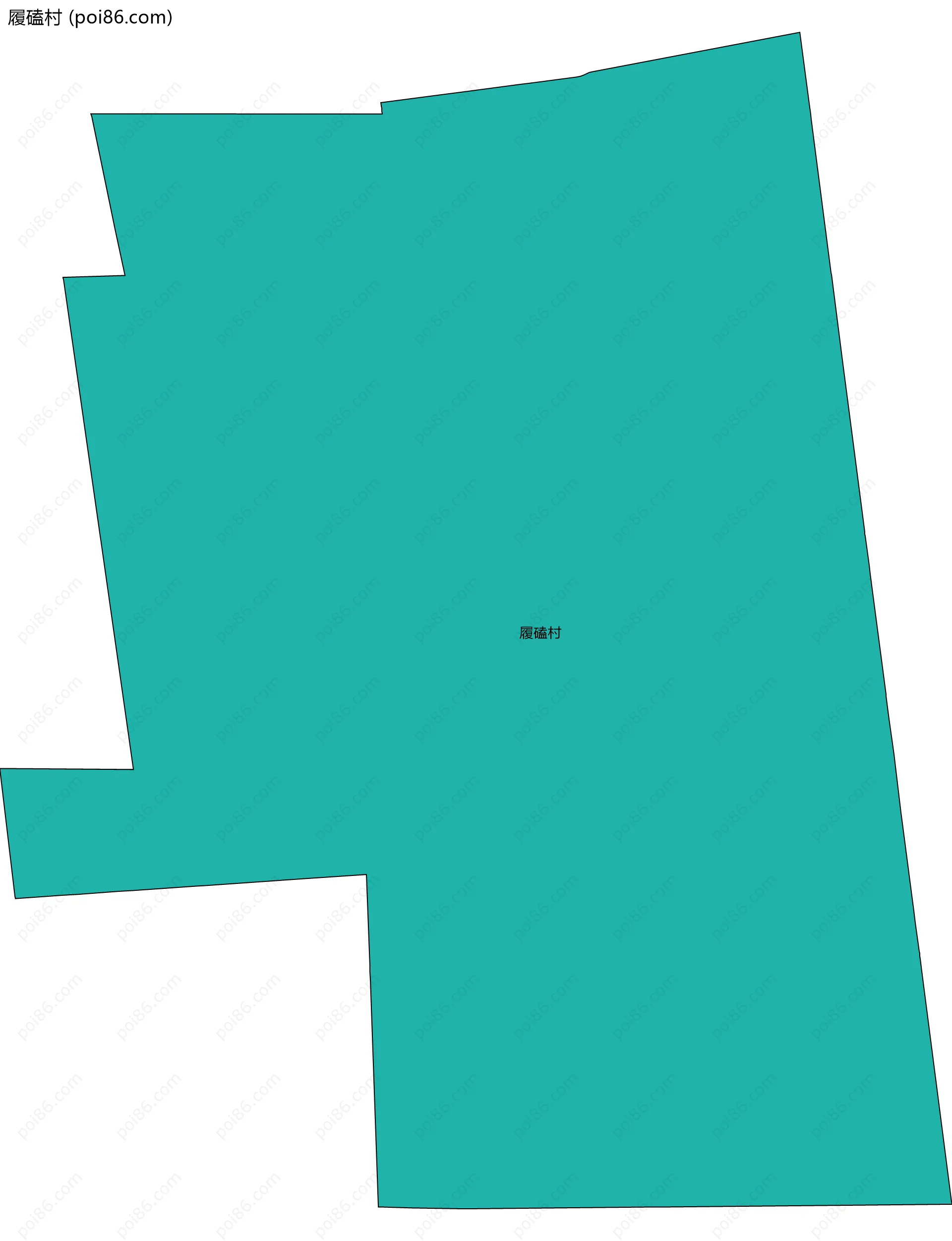 履磕村边界地图