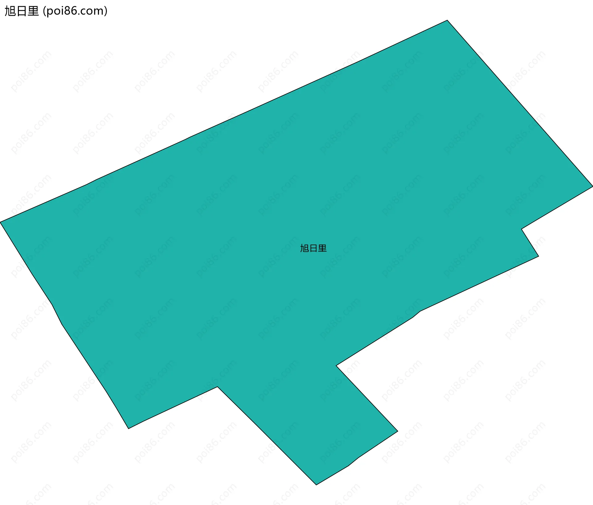 旭日里边界地图