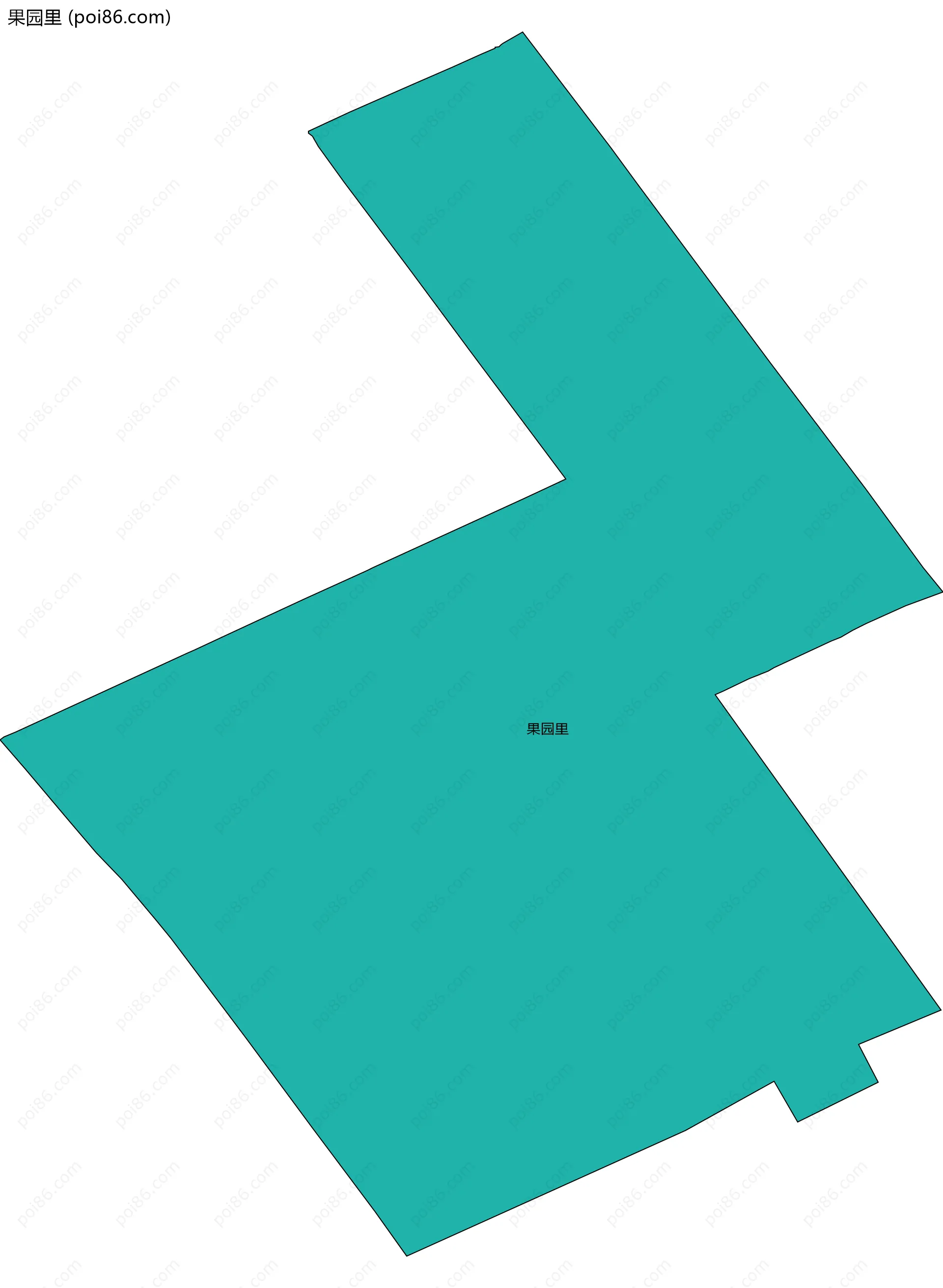 果园里边界地图