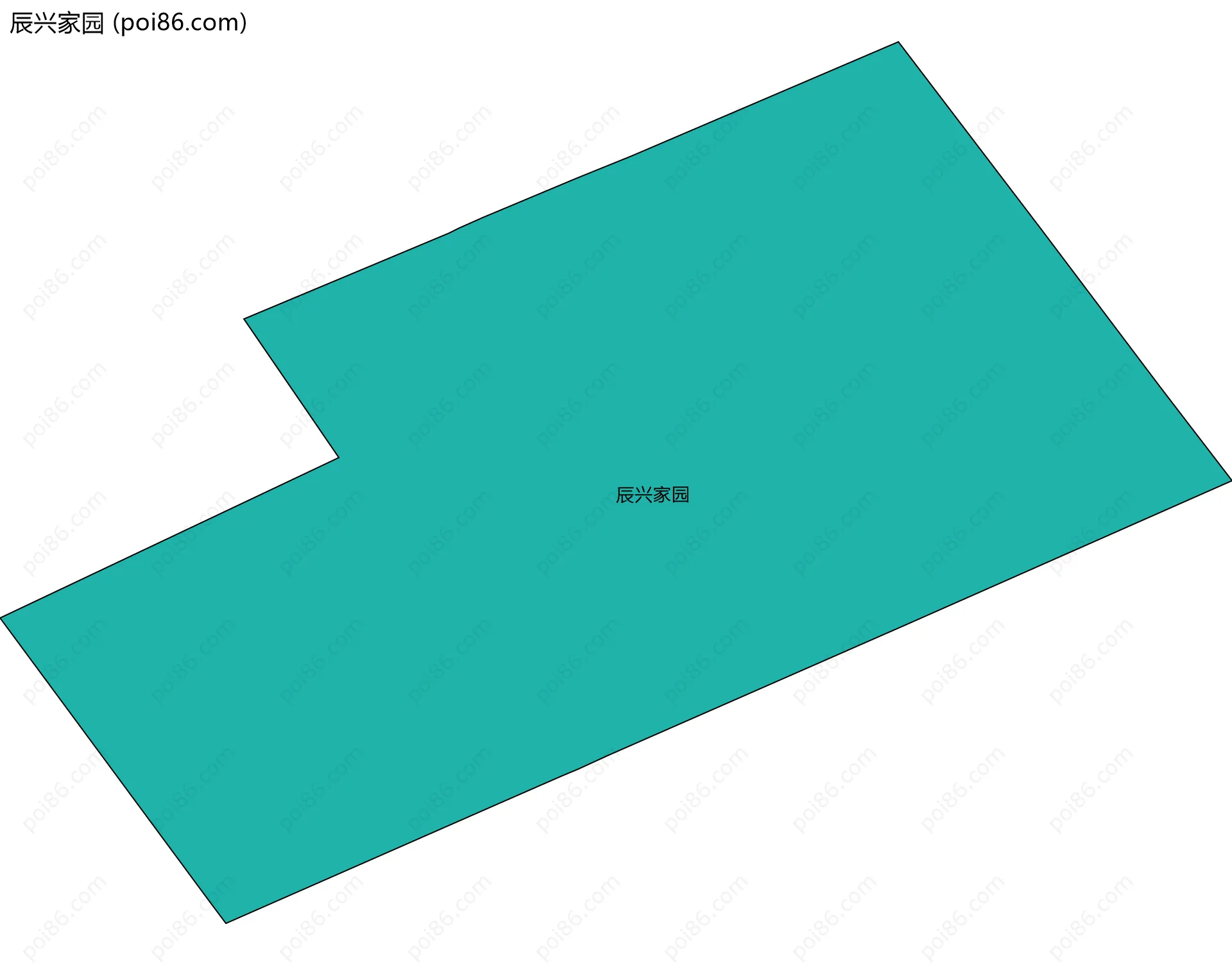 辰兴家园边界地图