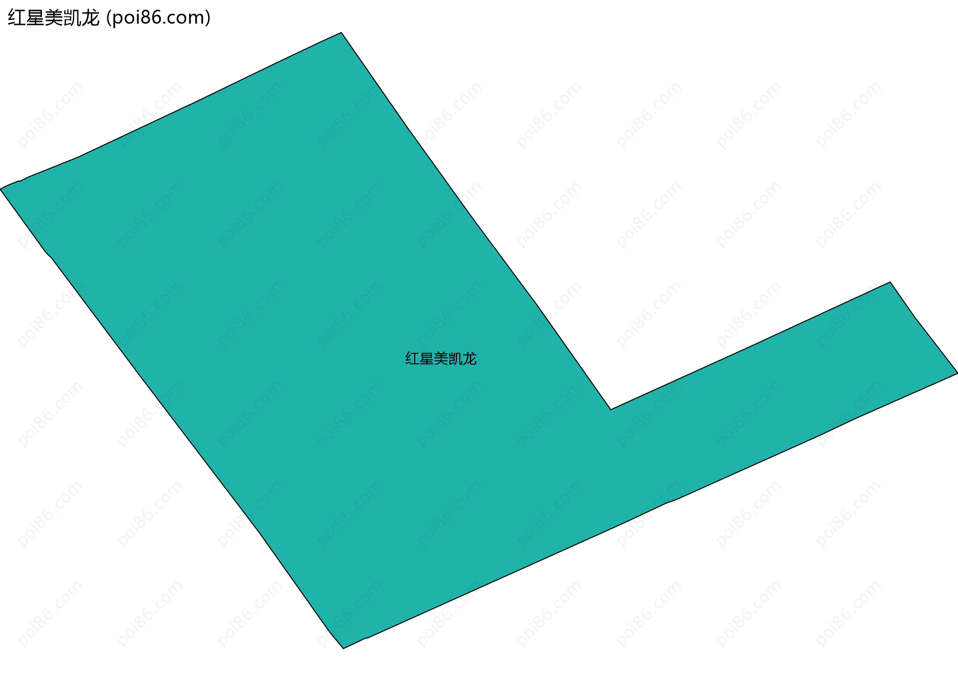 红星美凯龙边界地图