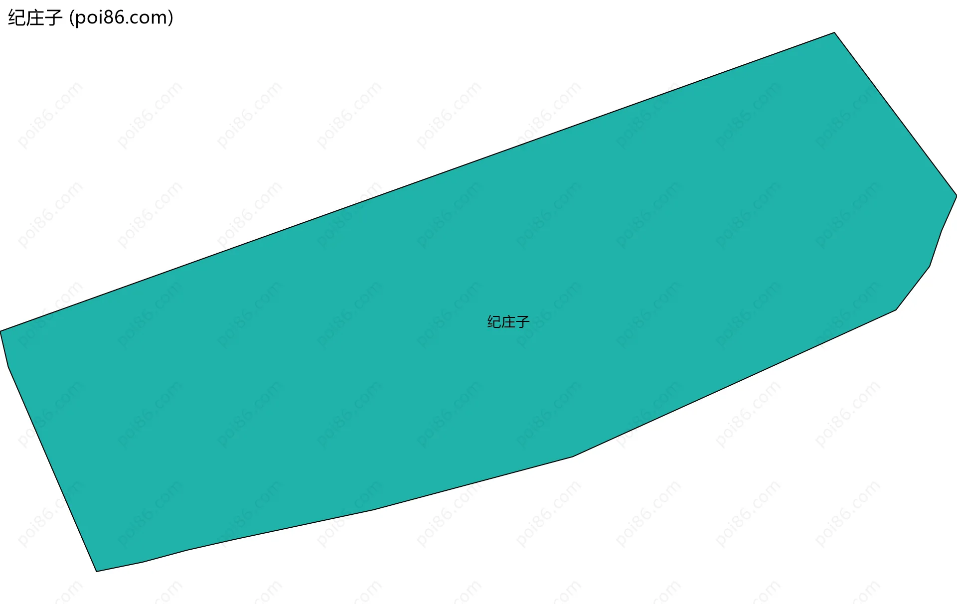 纪庄子边界地图