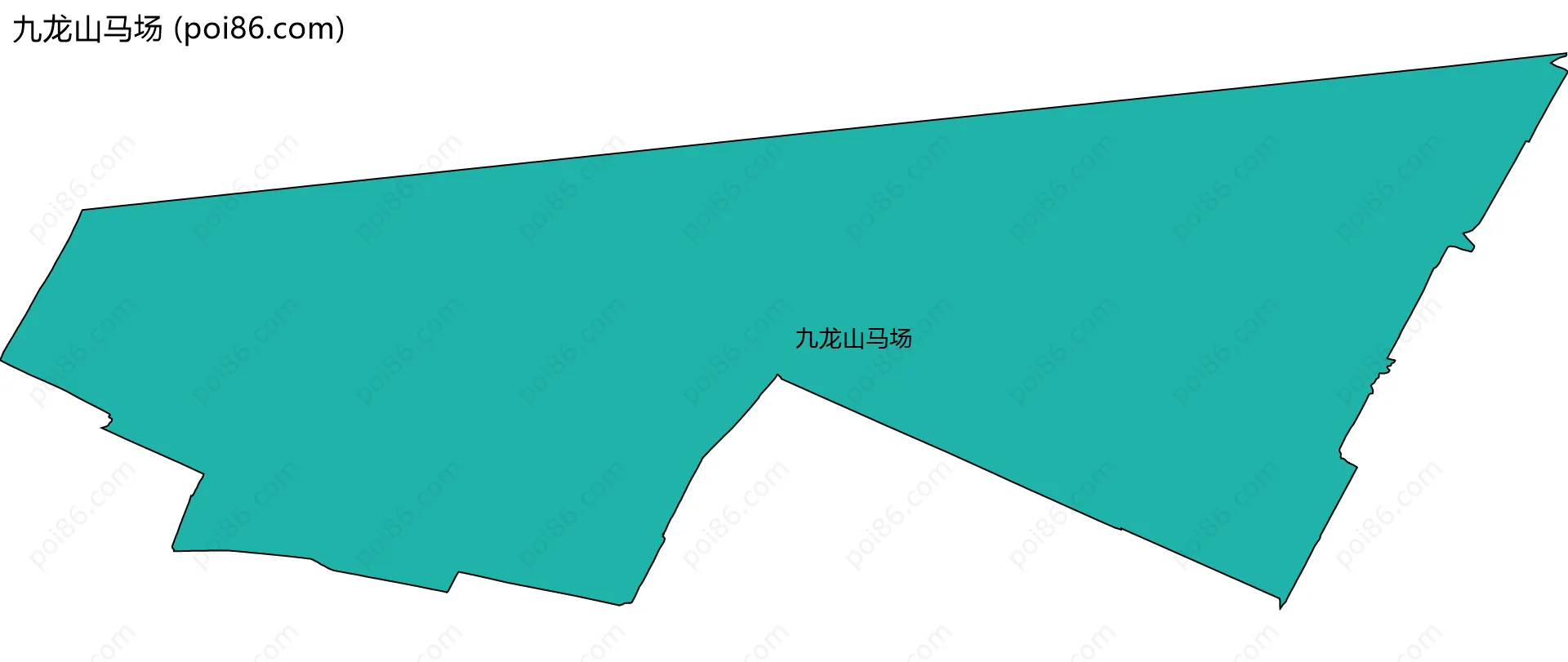 九龙山马场边界地图