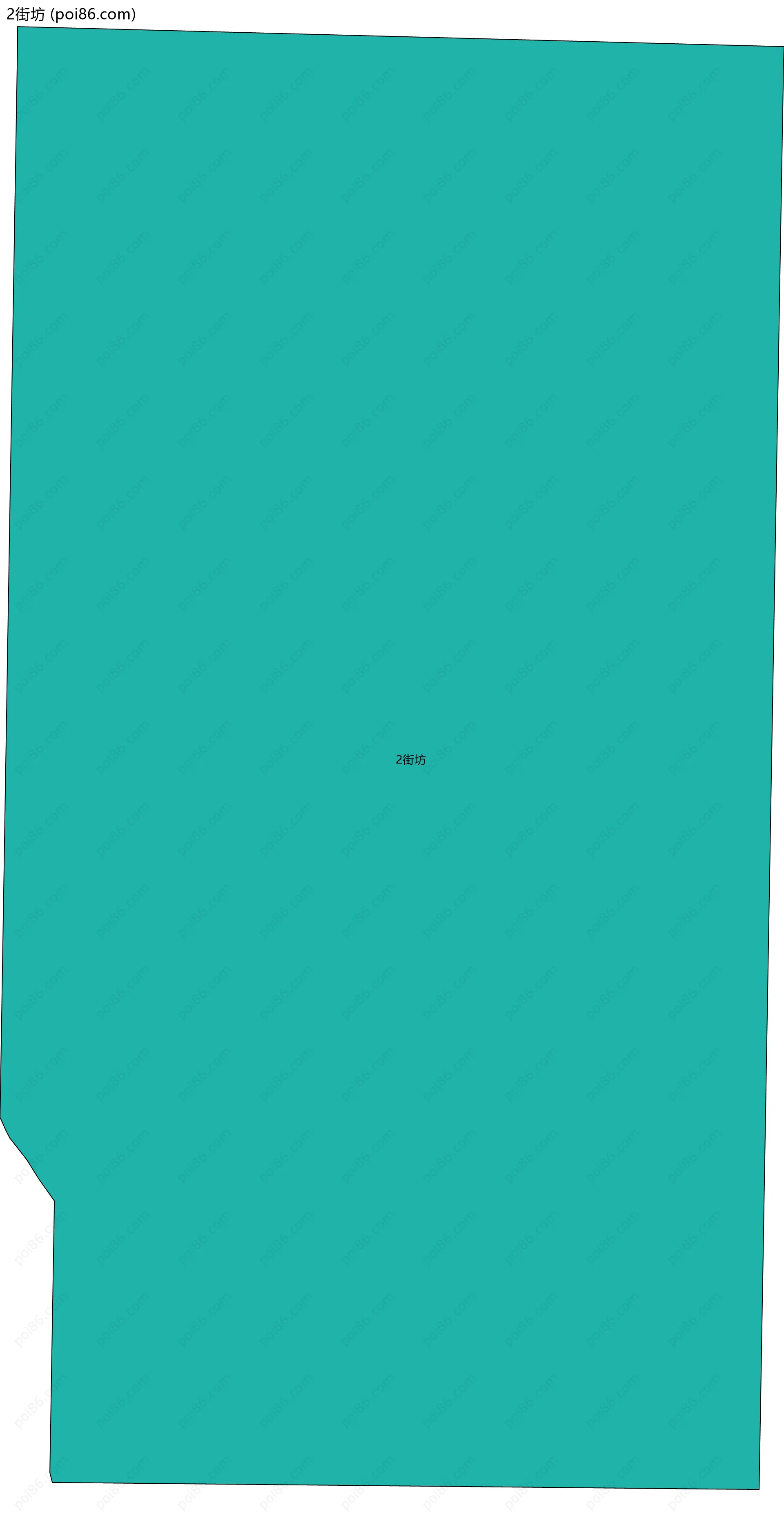 2街坊边界地图