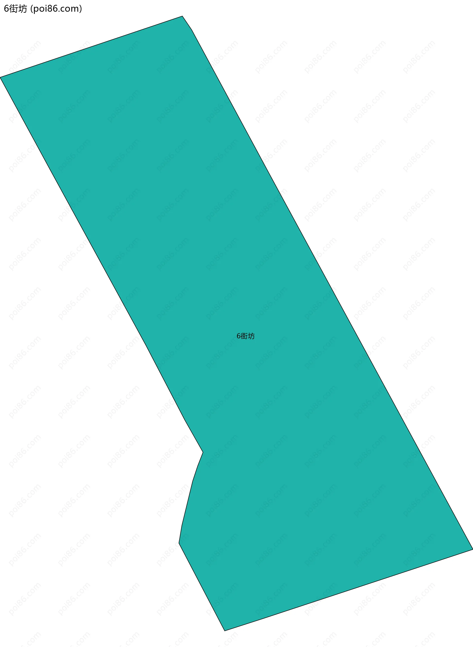 6街坊边界地图