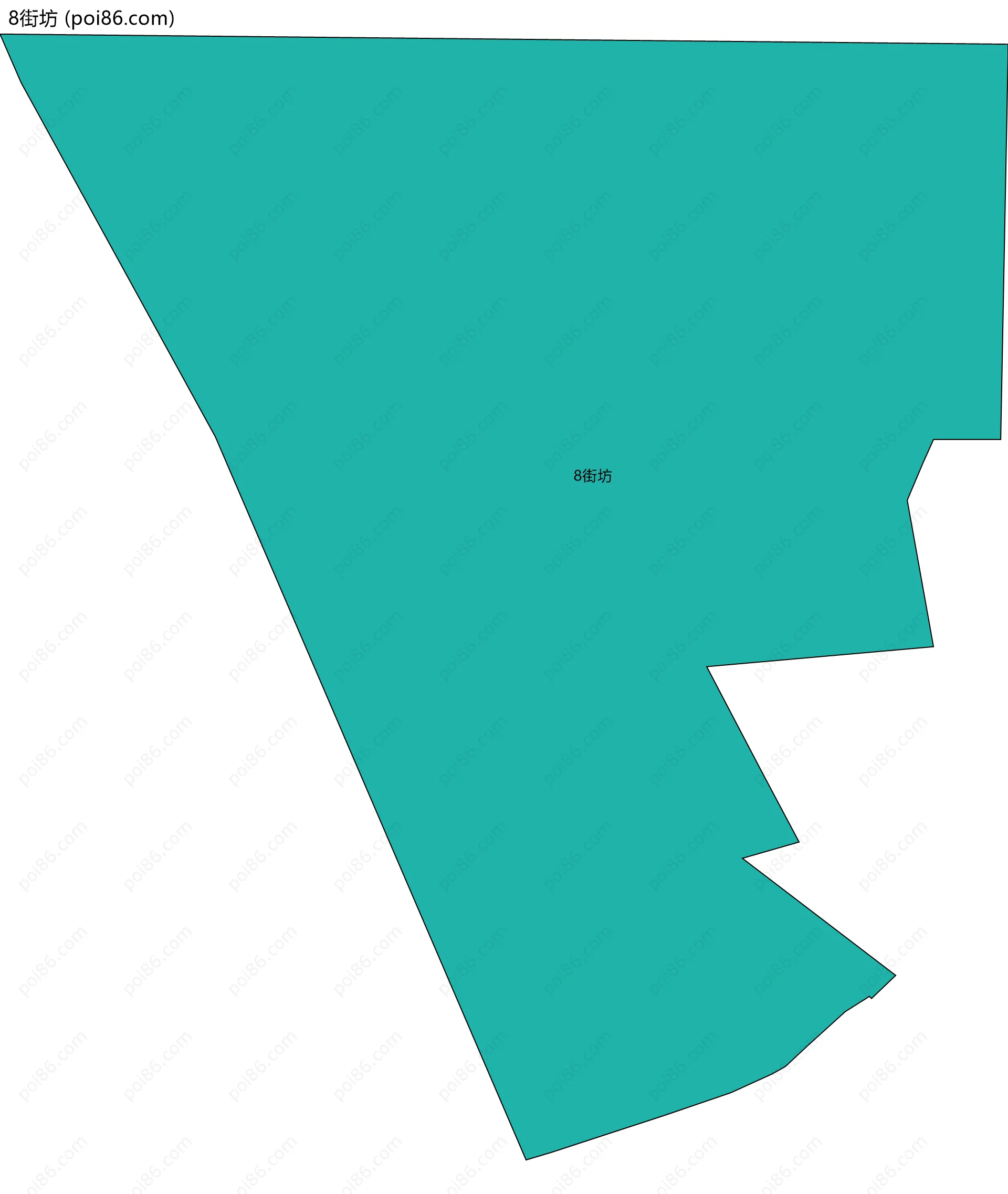 8街坊边界地图